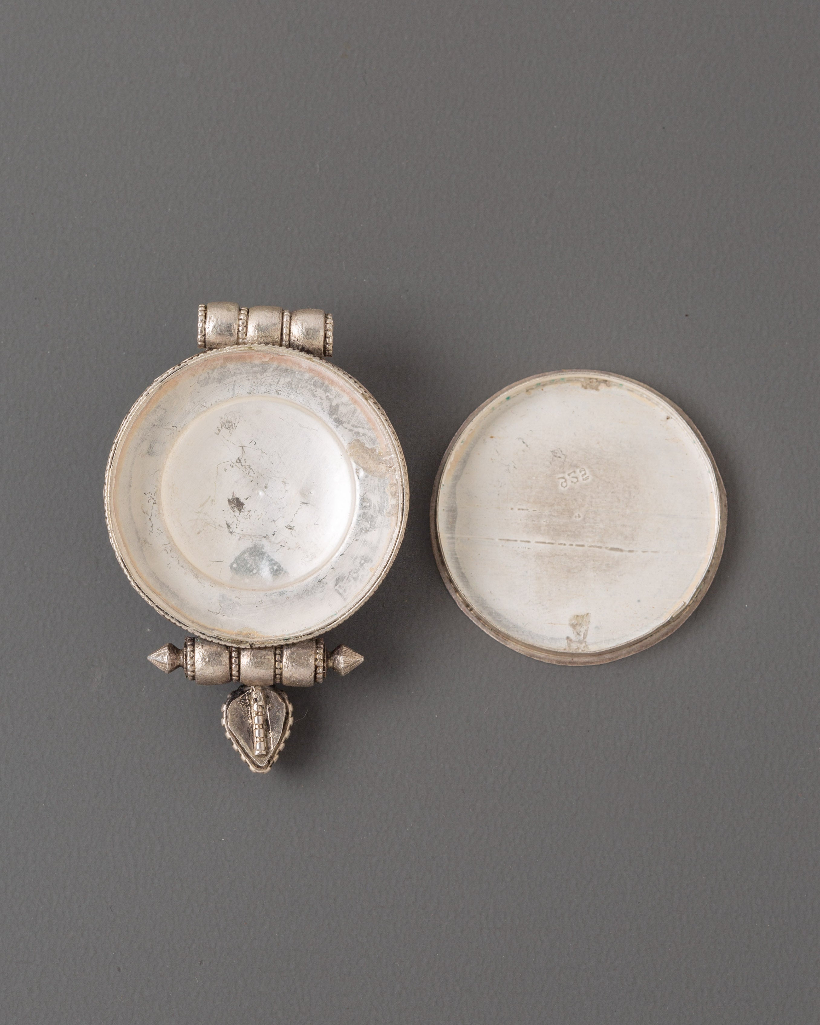 Sacred Buddhist Ghau Box Locket | Traditional Tibetan Amulet for Prosperity