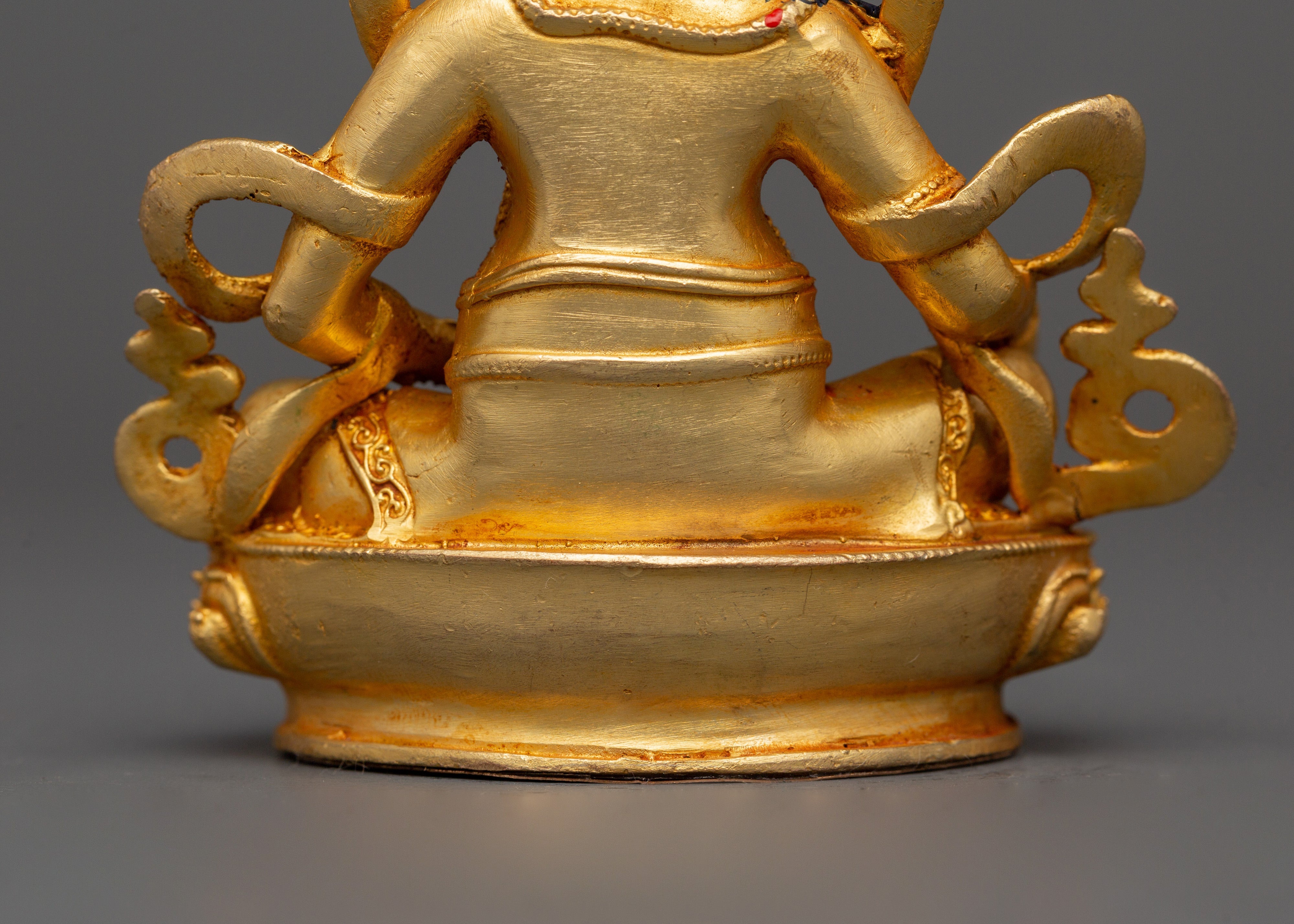 Lord of Wealth Dzambala Statue | Wrathful Fierce Buddhist Sculpture
