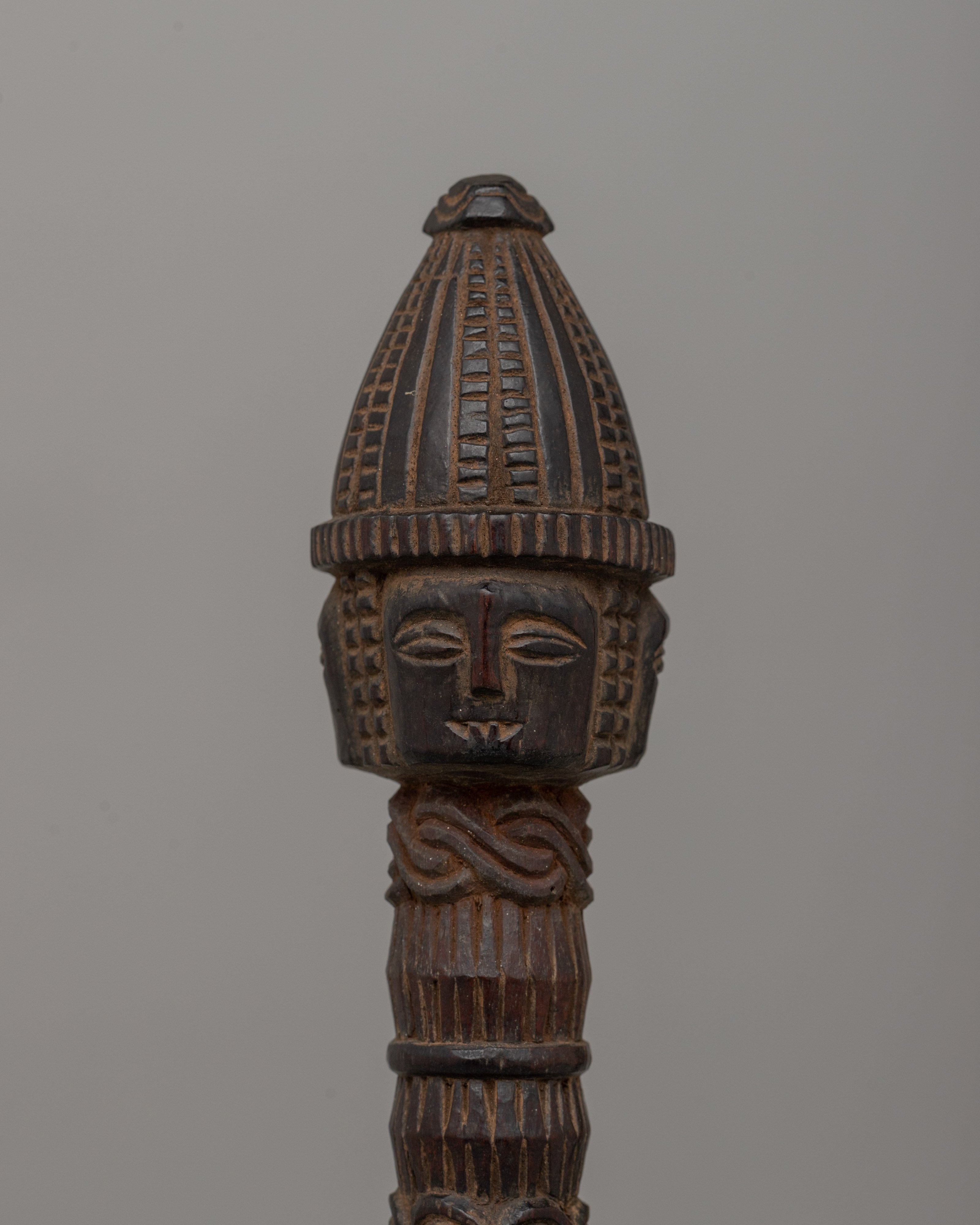 Sacred wooden Phurba dagger | Tantric Protection Tool