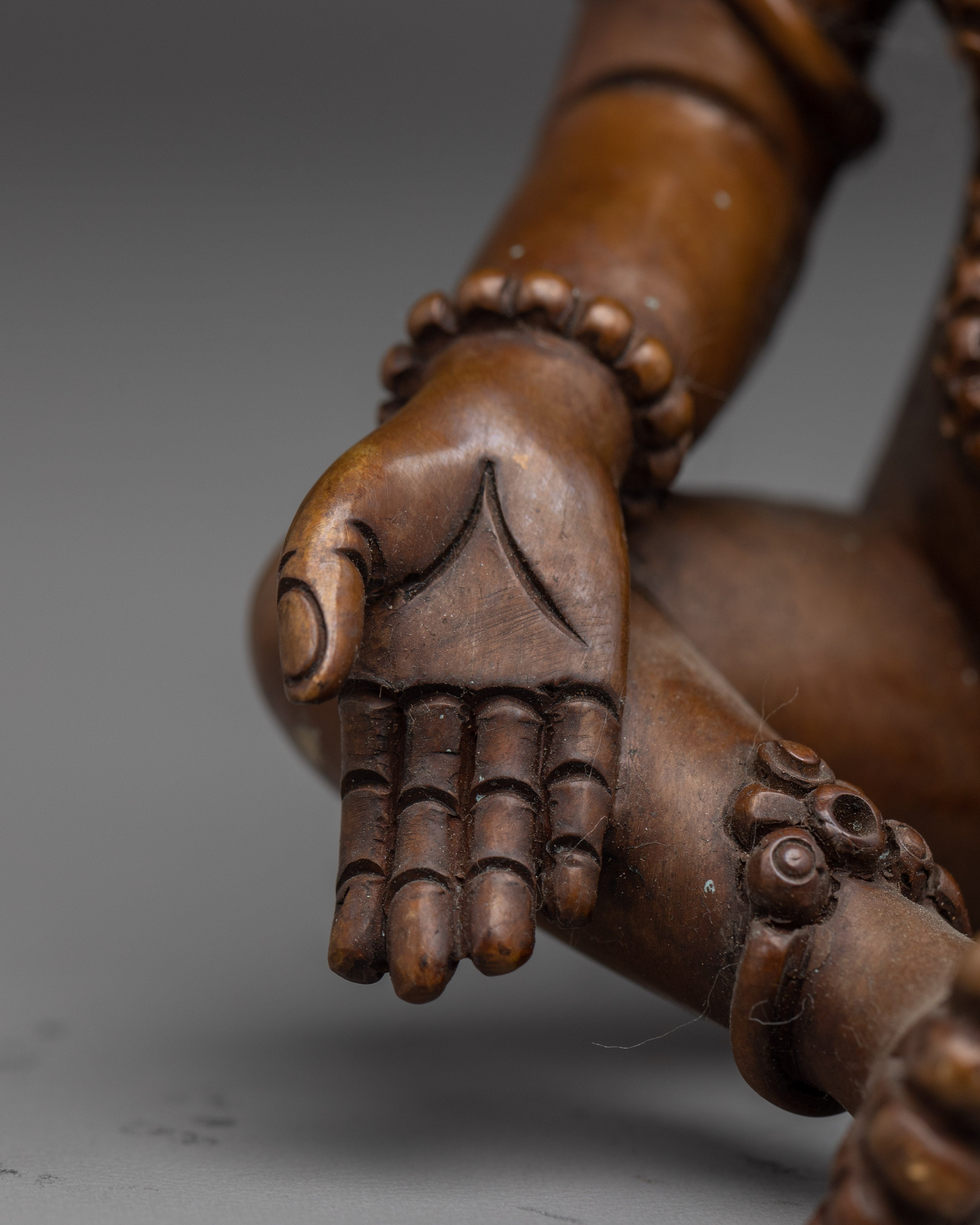 Black Dzambhala, Buddhist Prosperity God | Handcrafted Nepali Art