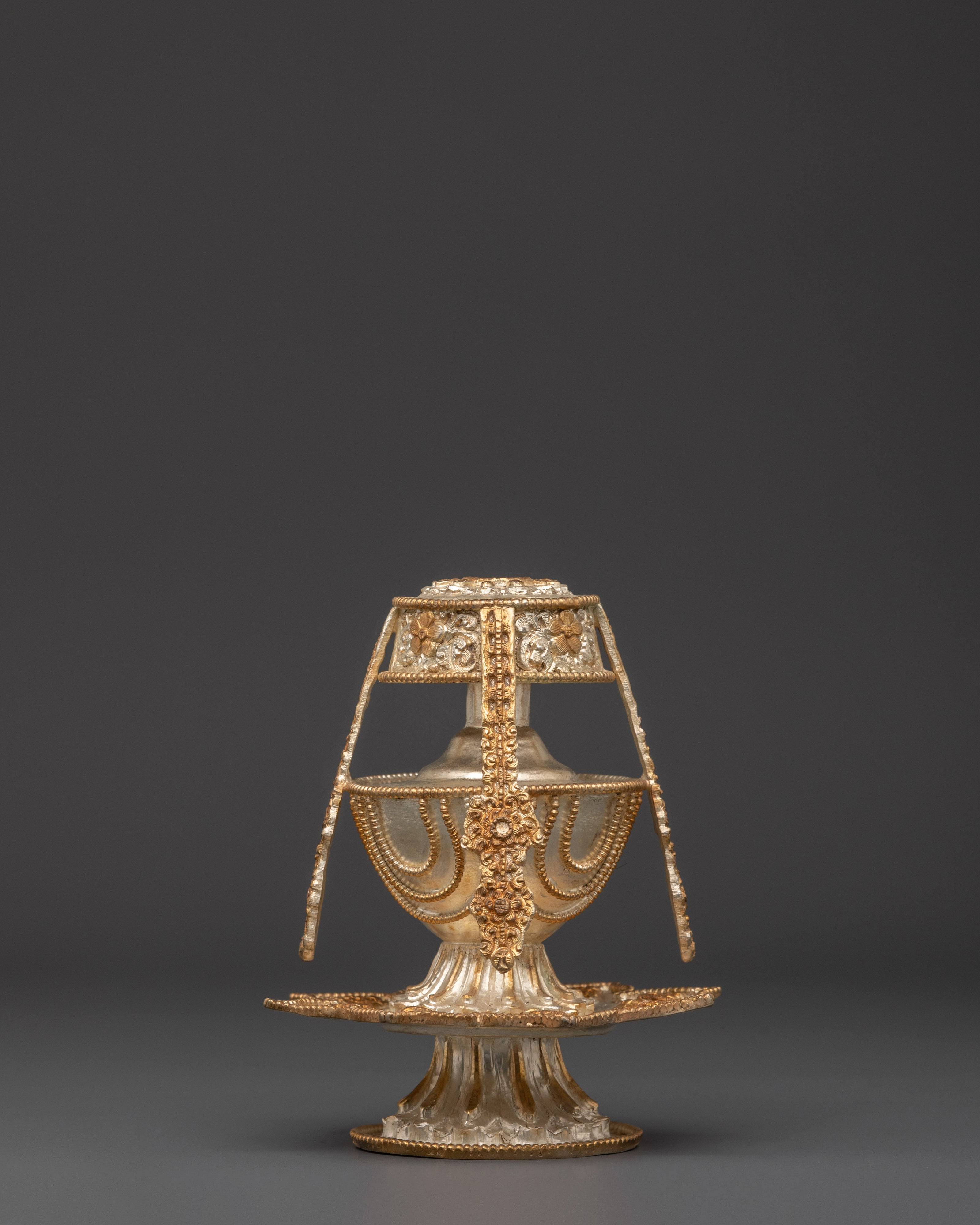 Sacred Tibetan Buddhist Life Vase | Spiritual Protection & Vitality