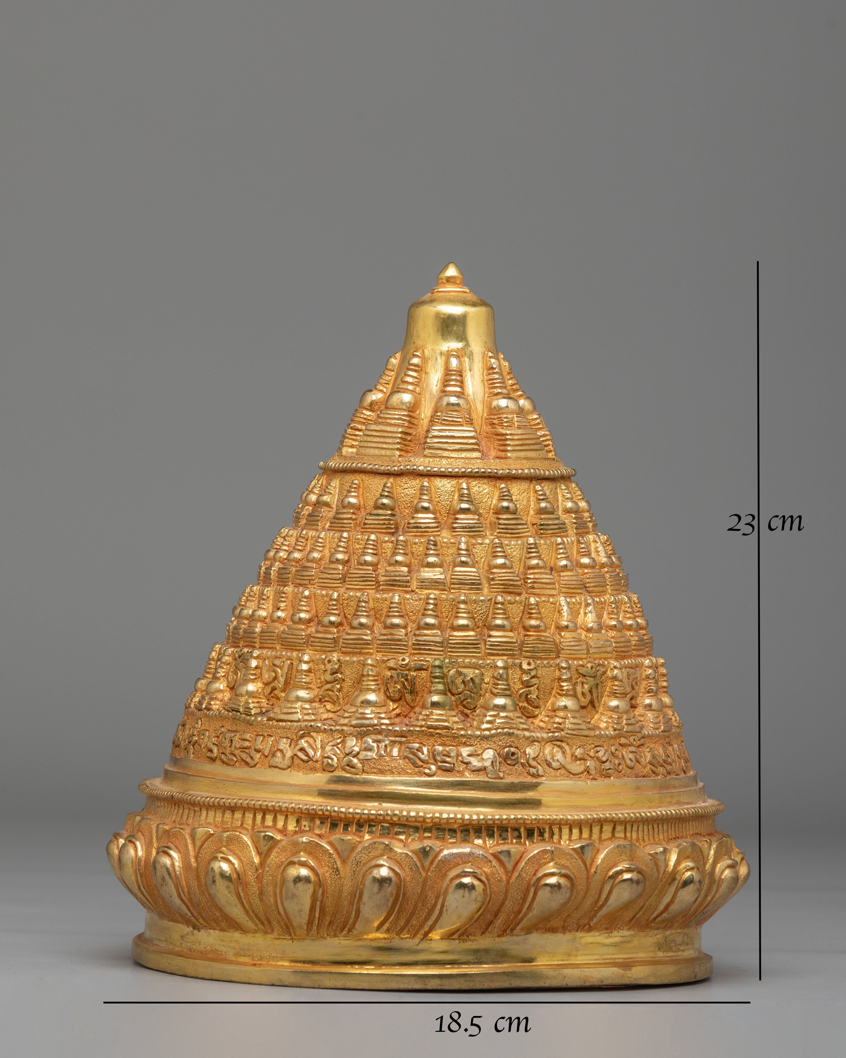 Himalayan Buddhist Altar Stupa | Spiritual Home Decor
