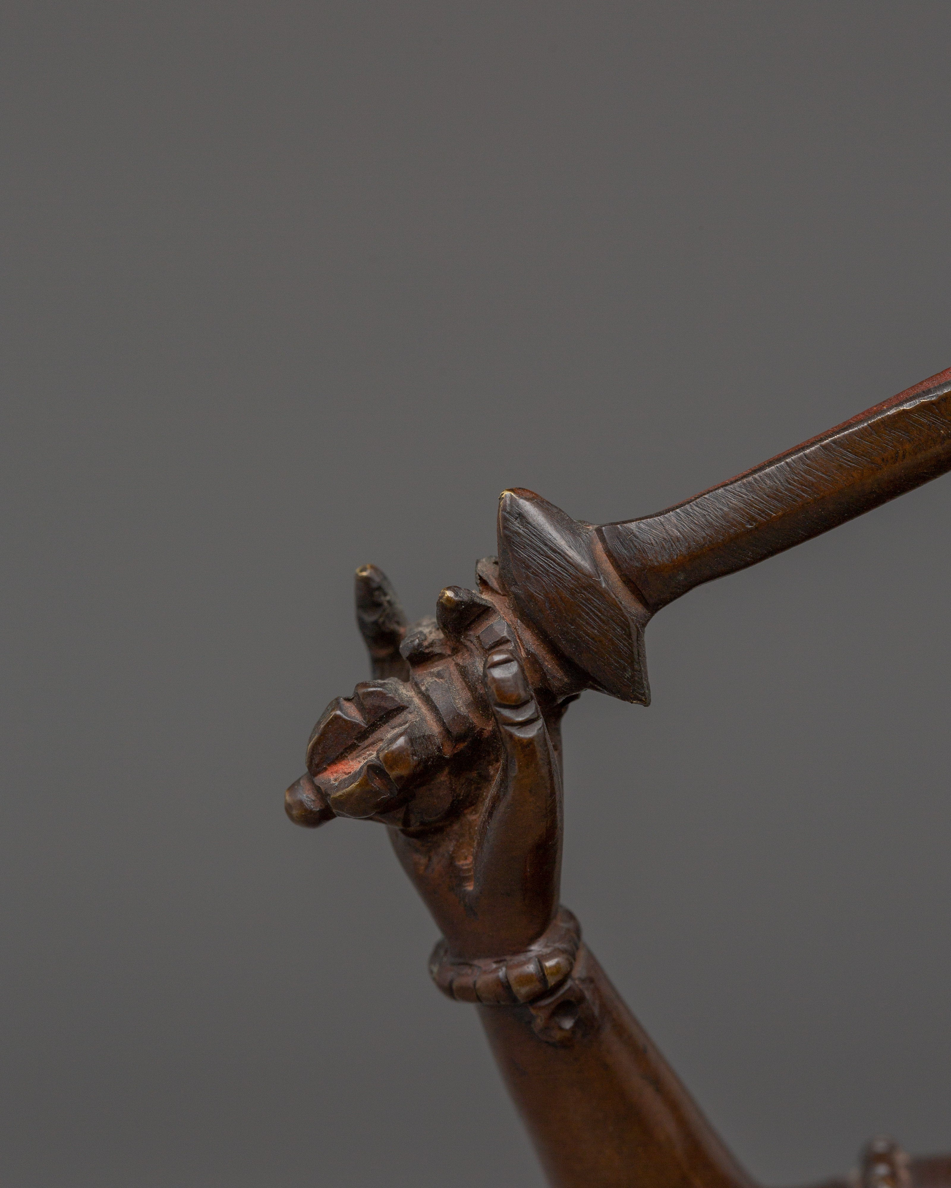 Himalayan Manjushri Sculpture | Symbol of Wisdom and Enlightenment