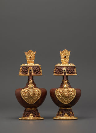 Gold-Plated Bhumba Ritual Set | Sacred Ritual Decor