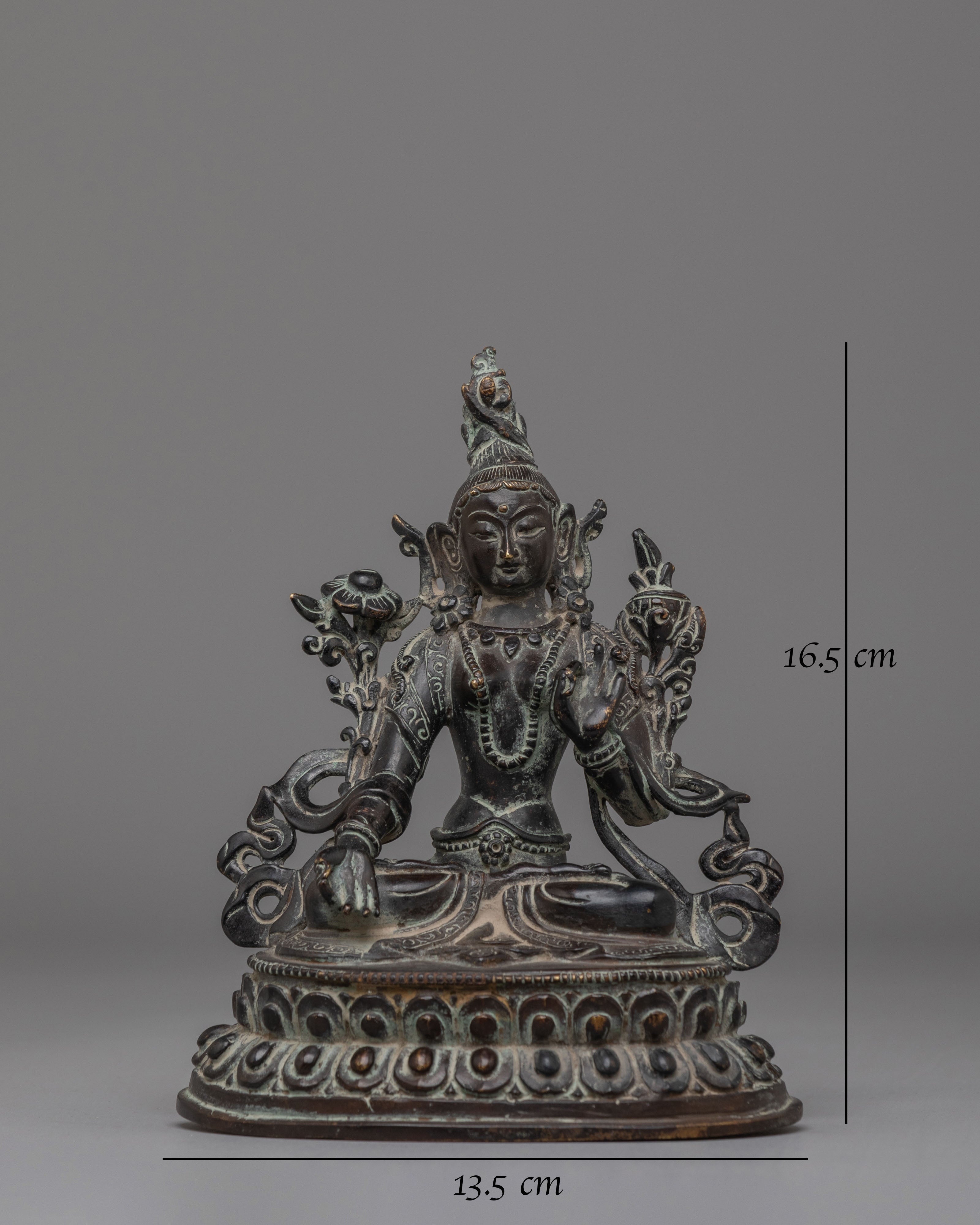 White Tara Spiritual Figure | Tibetan Goddess of Compassion