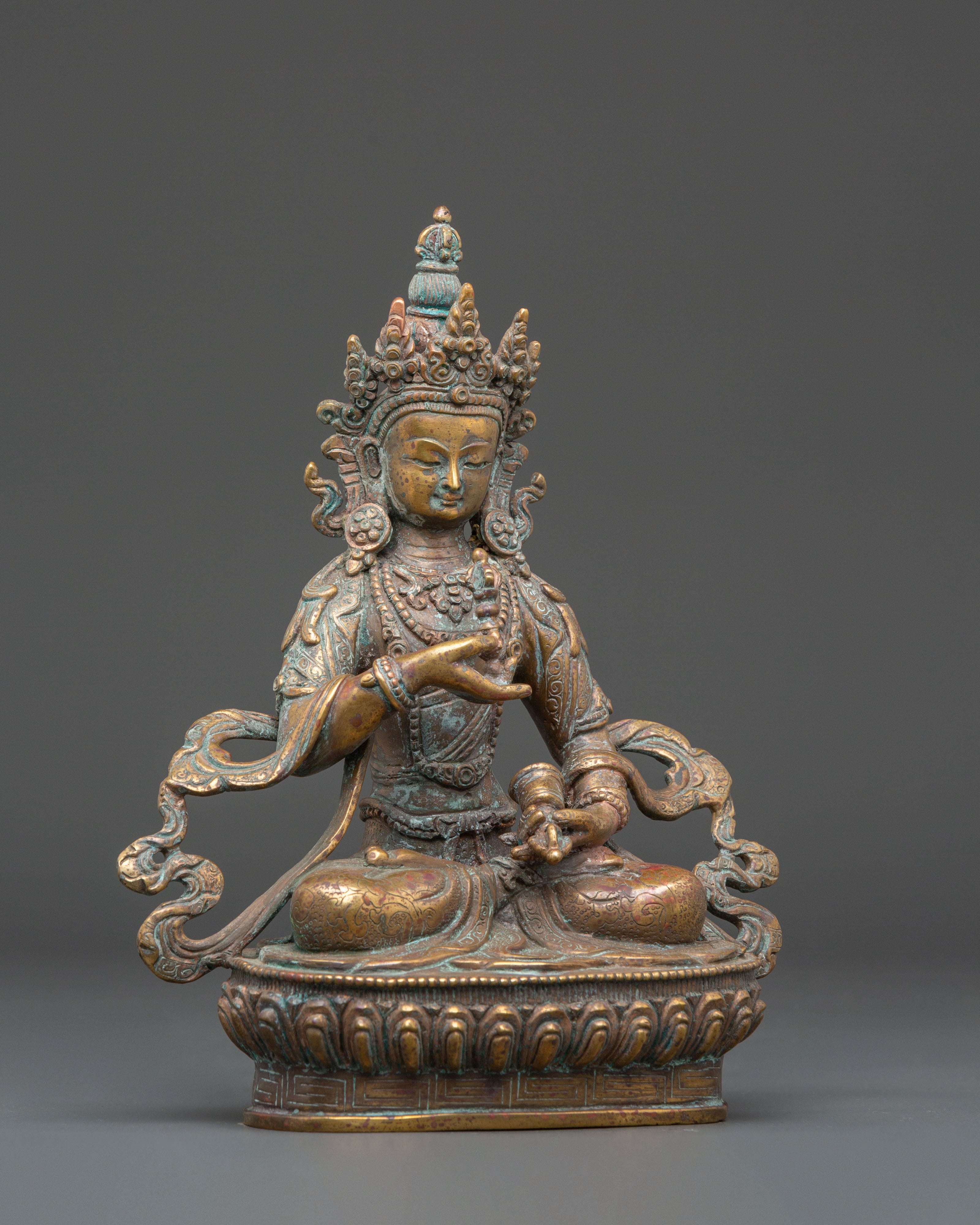 Sacred Purification Deity Vajrasattva Statue | Tibetan Buddhist Sculpture