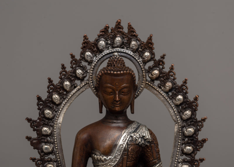 Shakyamuni Buddha Enlightened Figurine | Symbol of Knowledge and Wisdom