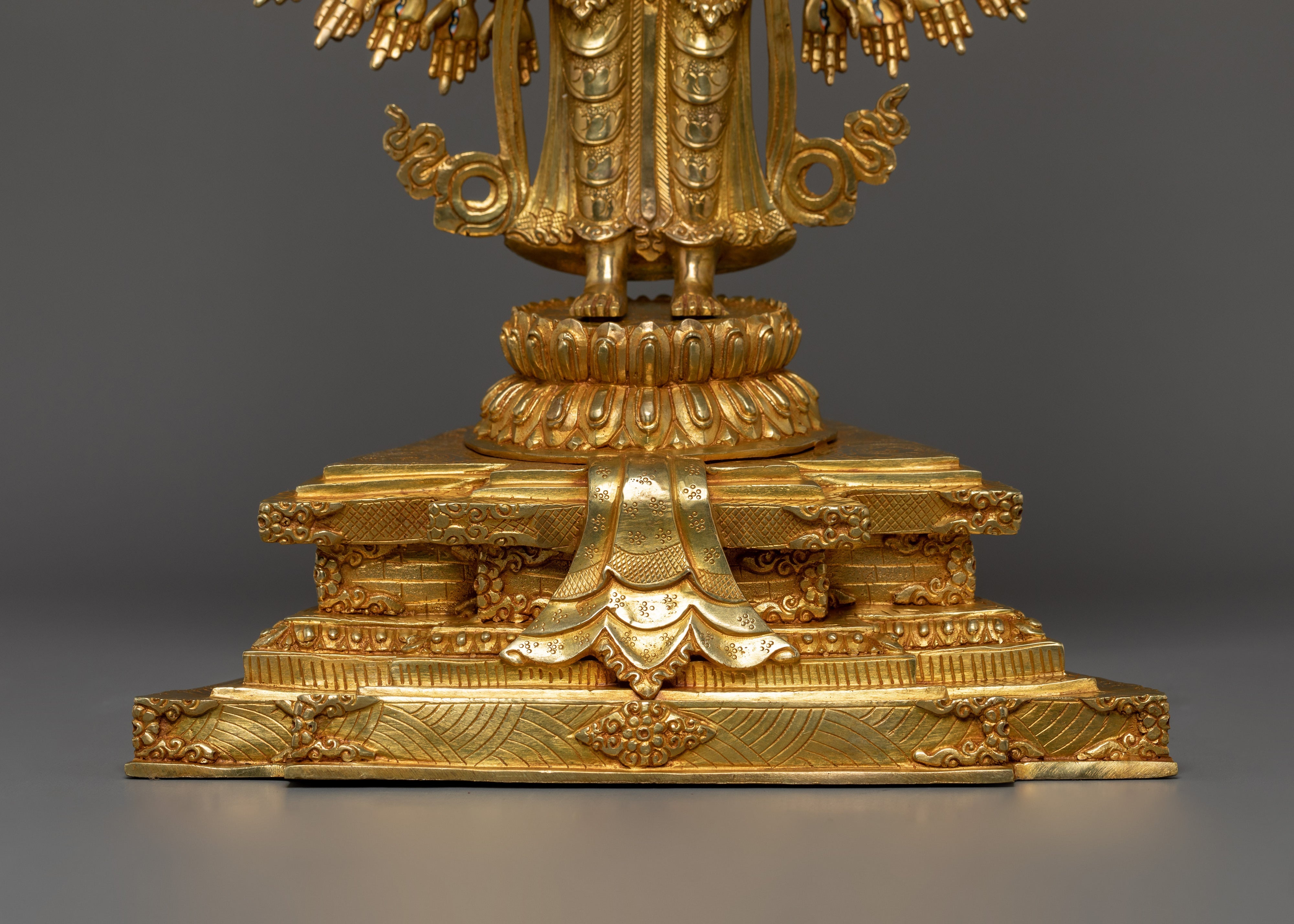 1000 Armed Chenresig handmade statue | The Bodhisattva of Compassion