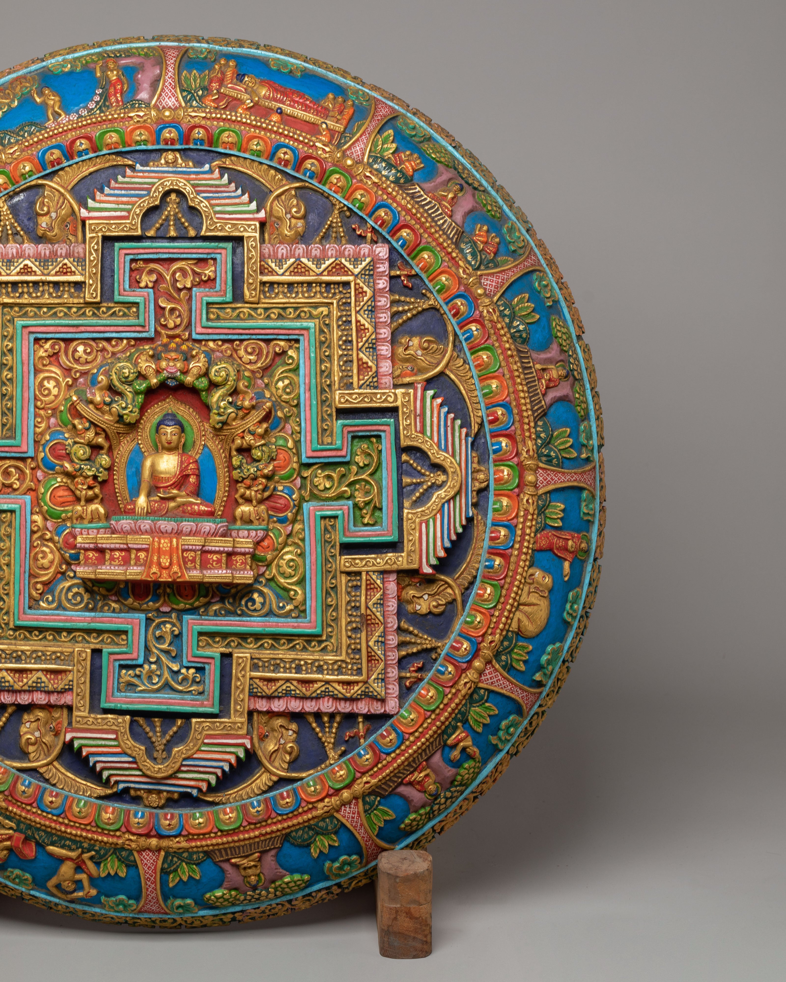 Historical Shakyamuni Buddha Mandala | Sage of the Shakya Clan