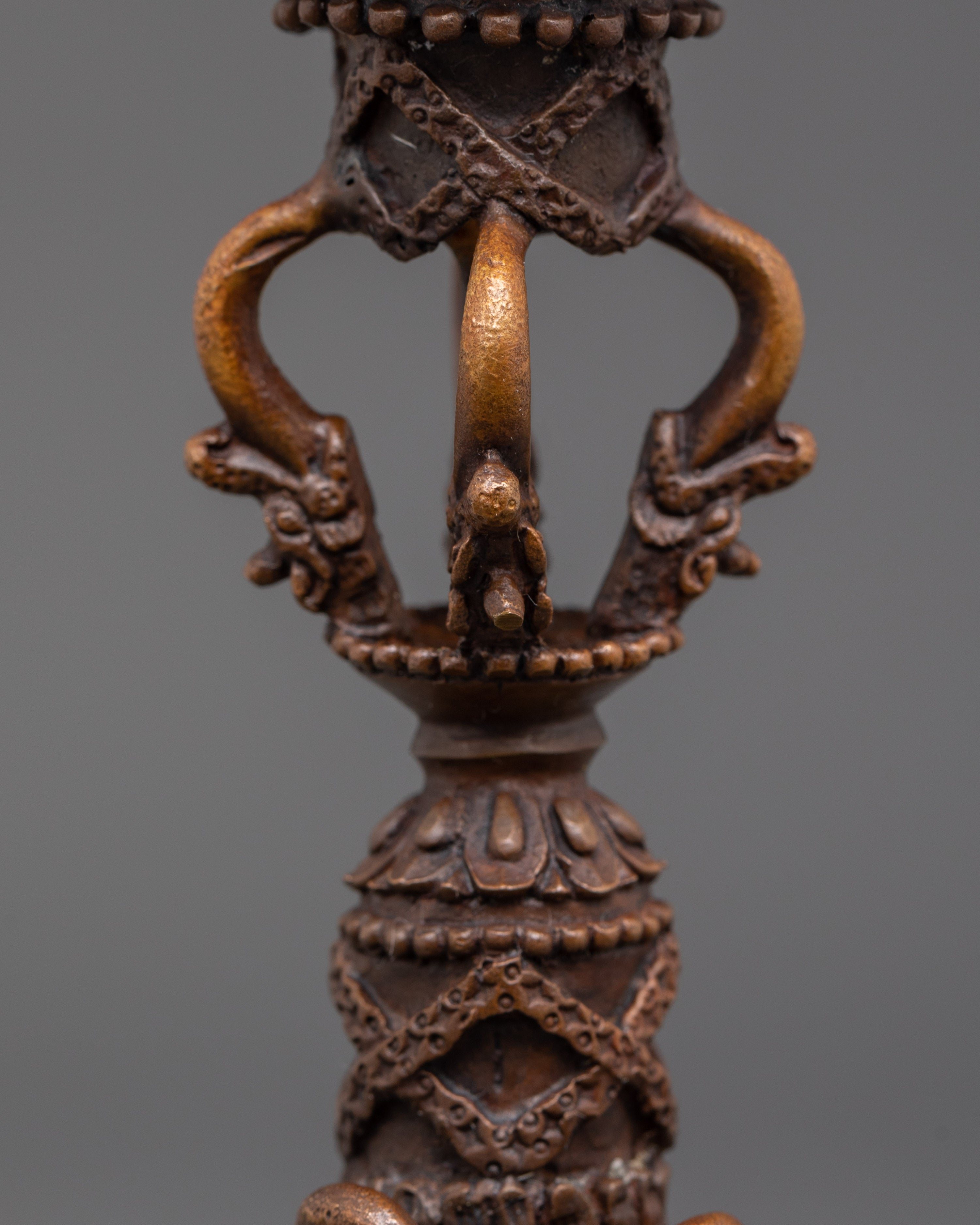 Sacred Tibetan Phurba with Ganesha | Handcrafted Ritual Dagger for Spiritual Protection