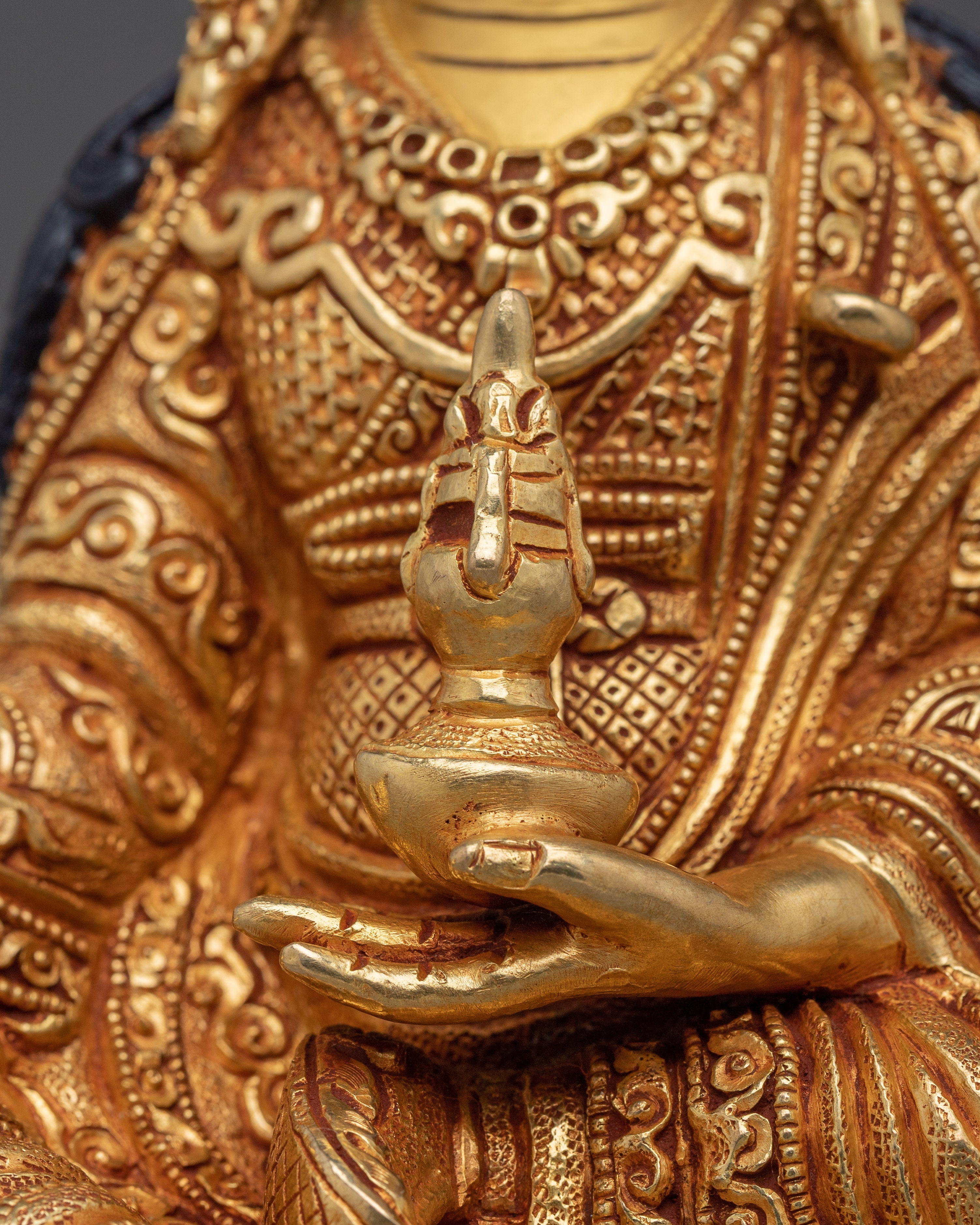 Lotus Born Master Guru Rinpoche Sculpture | Padmasambhava Statue