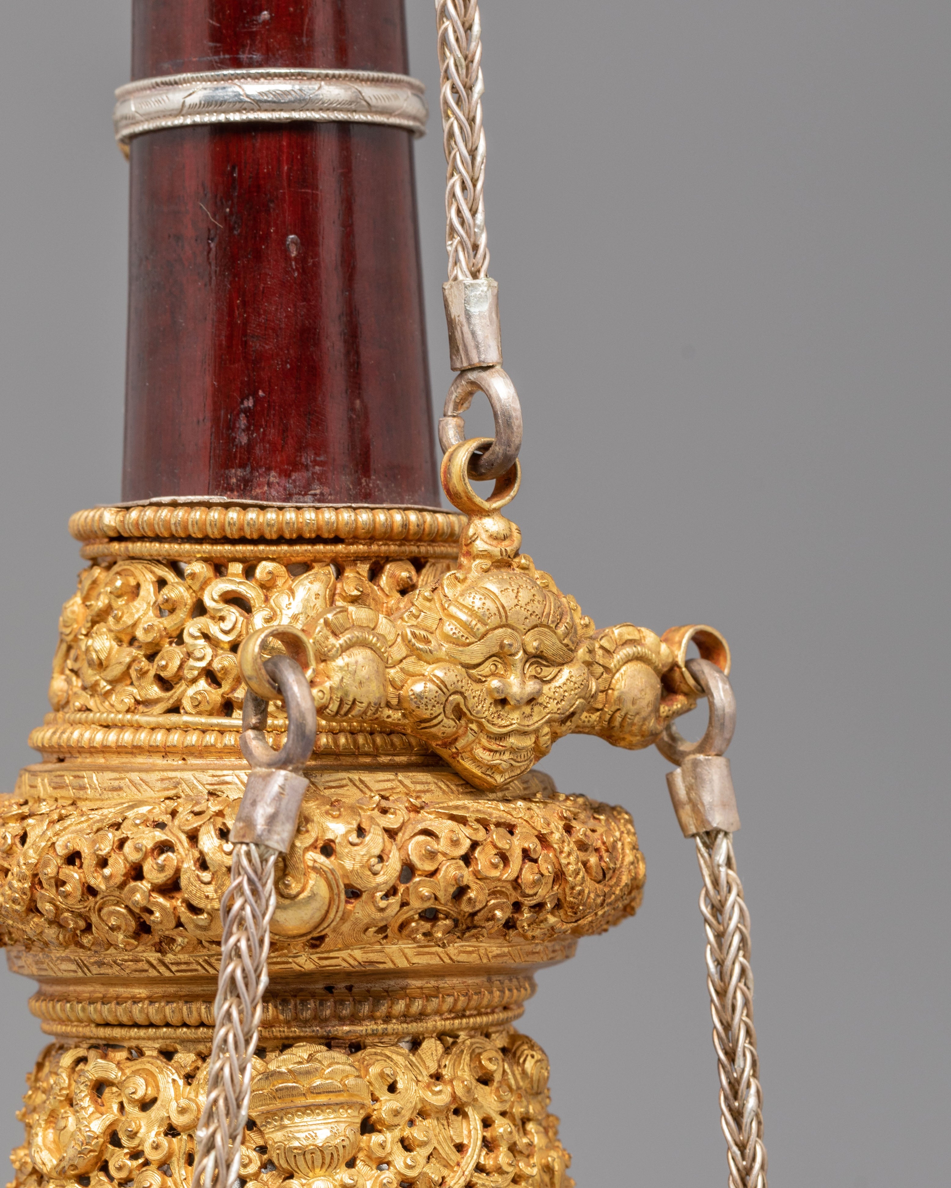 Sacred Buddhist Gyaling | Traditional Buddhist Ceremony Horn