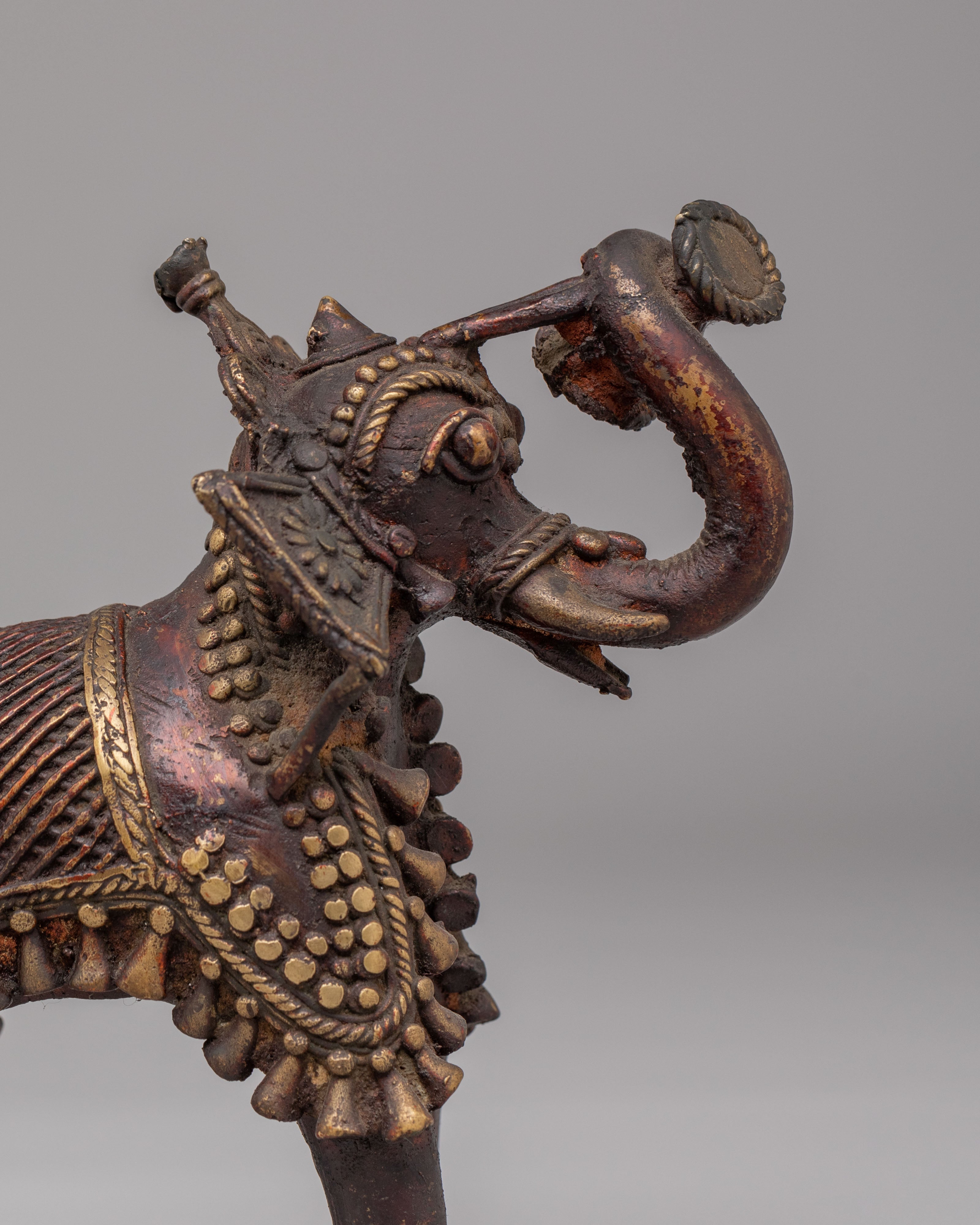 Decorative Elephant Sculpture | Perfect for Home Decor and Spiritual Spaces