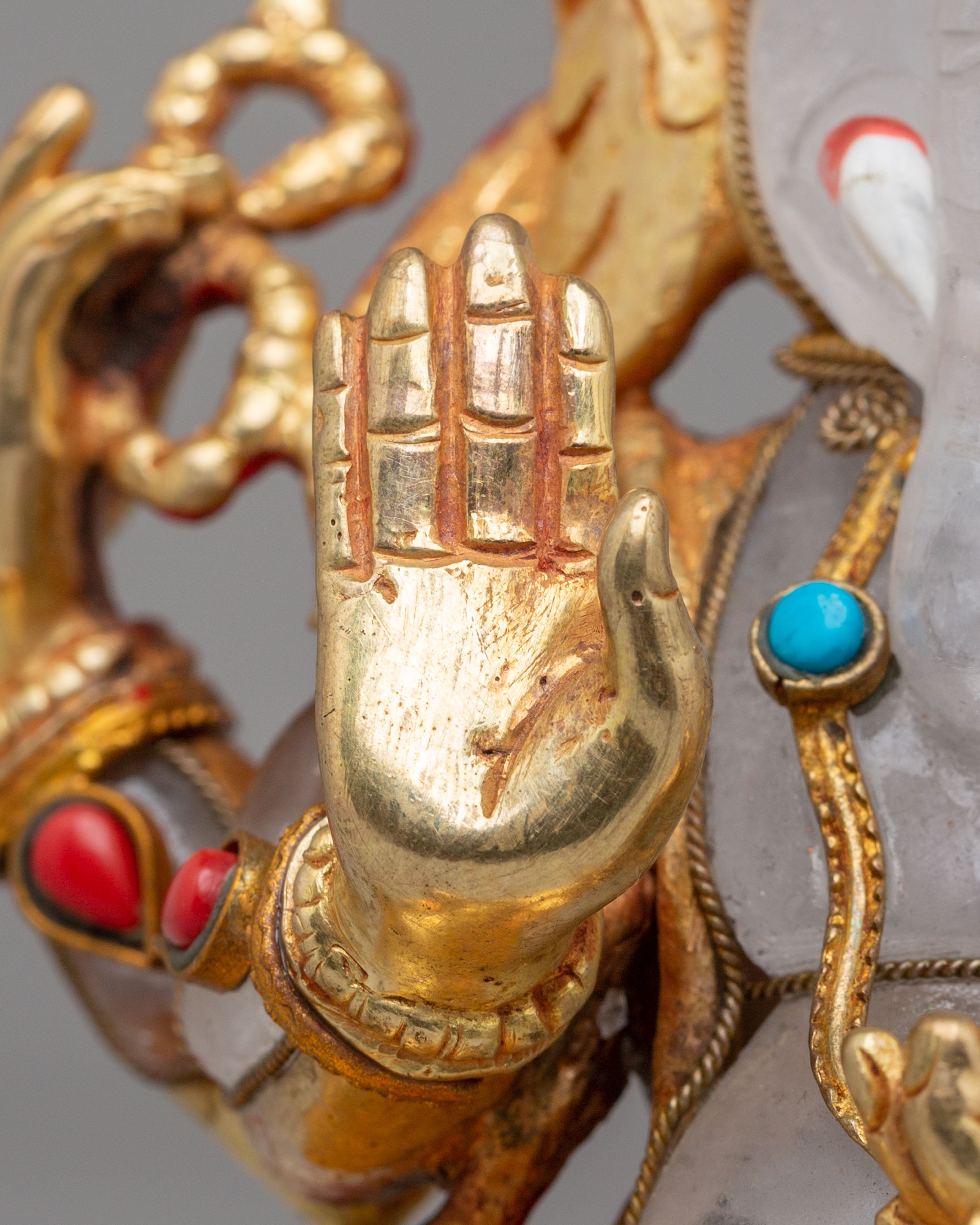 Spiritual Altar Ganesha Statue | Hindu Deity of Wisdom and Prosperity