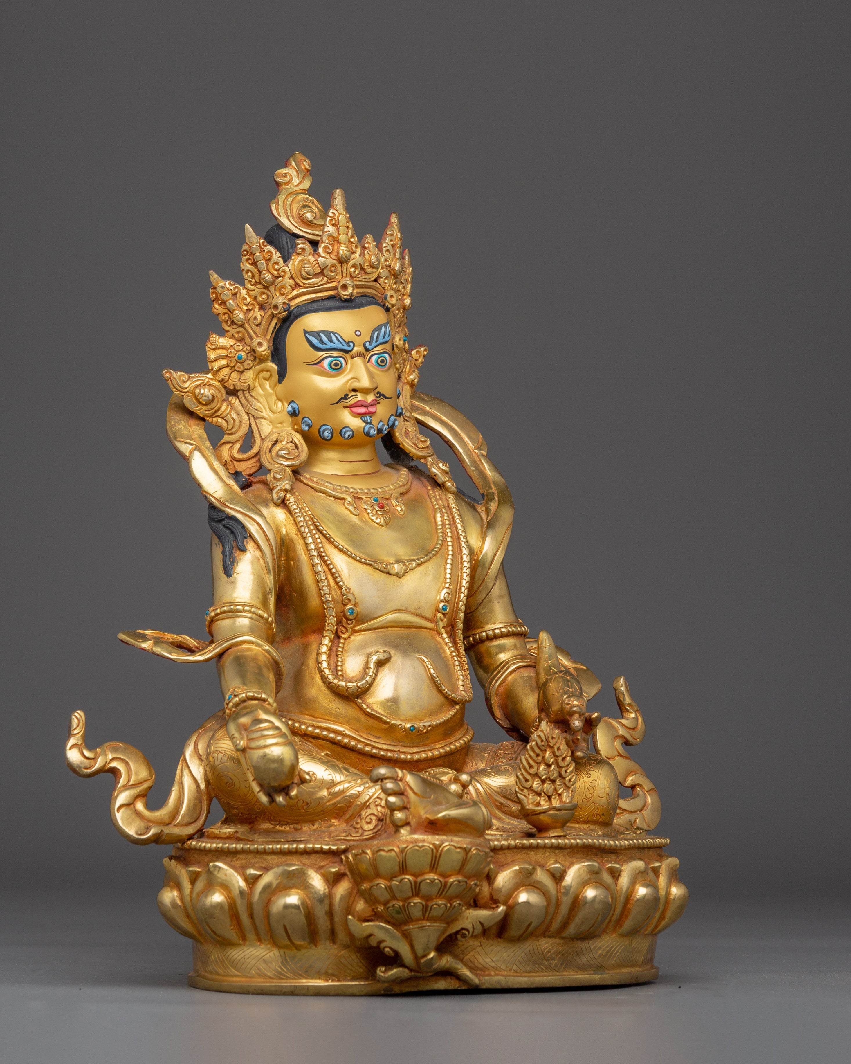 Wealth Protector Dzambala Statue for Meditation