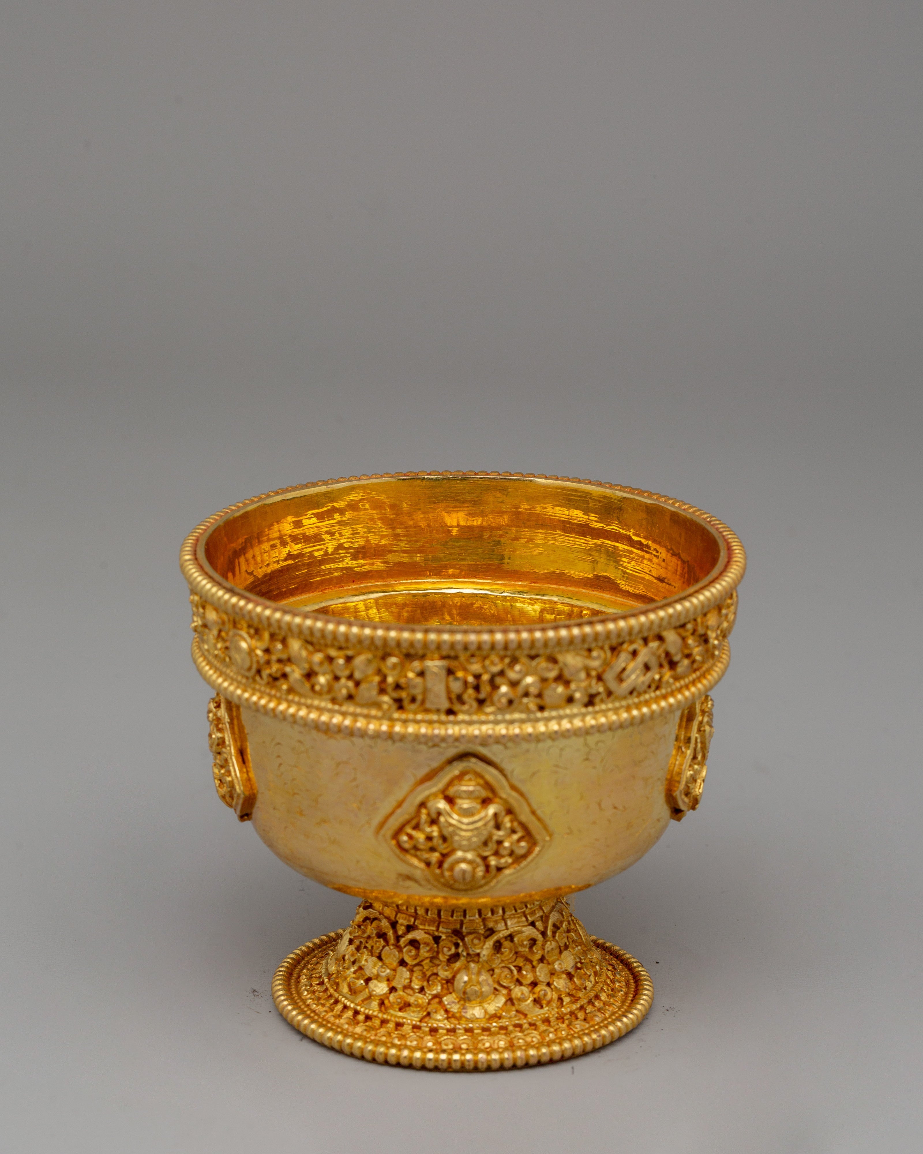 Water Offering Bowls (Ting) | Sacred Addition to Buddhist Shrines