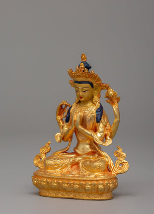 Compassion Deity Chenrezig Statue | Bodhisattva of Mercy