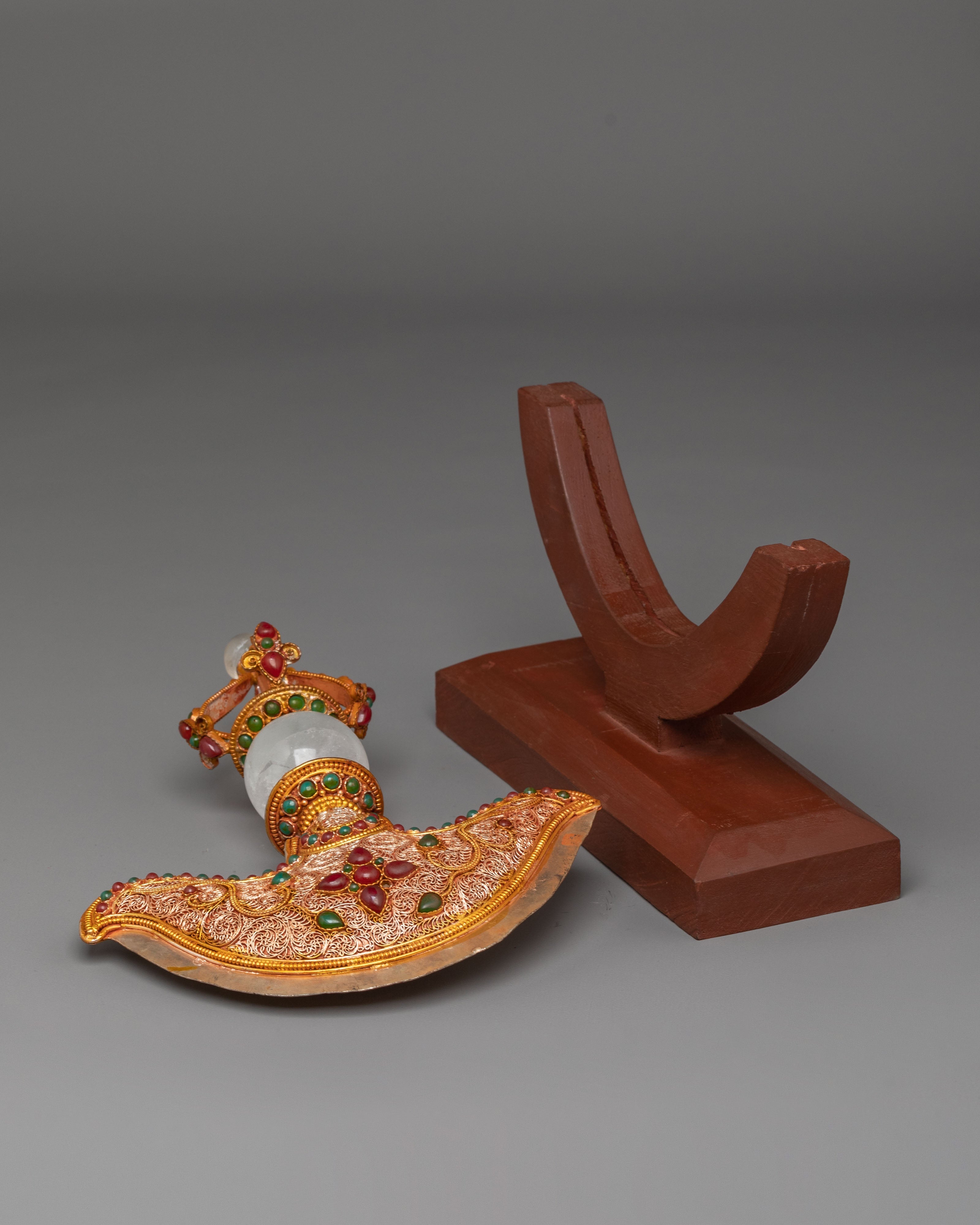 Ritual Copper Kartika Knife | Spiritual Tibetan Ritual Dagger