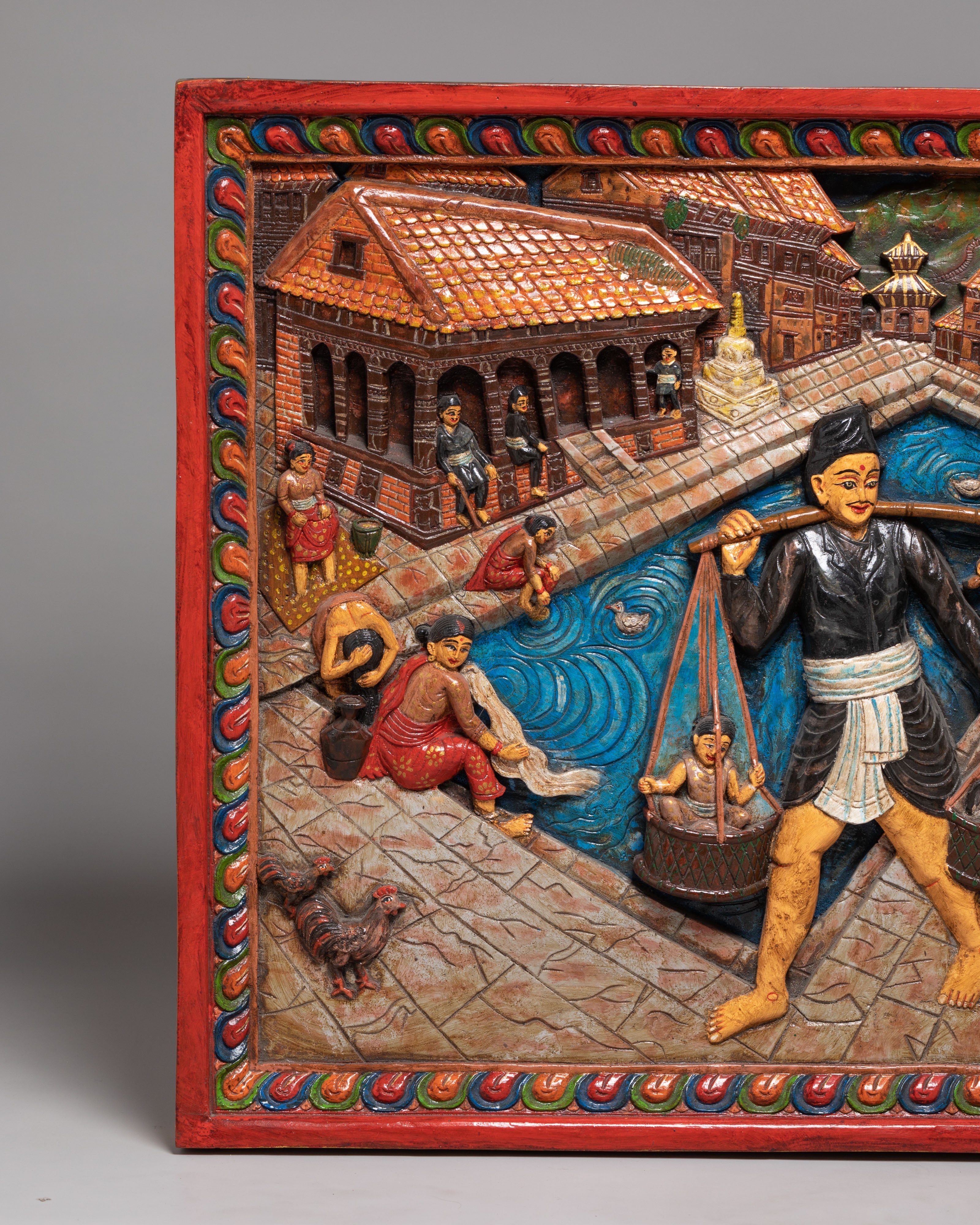 Traditional Nepali Wall Art | Hari Prasad Sharma Painting