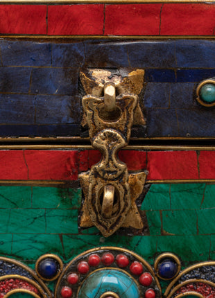 Tibetan Jewelry Box | Sacred Storage Chest