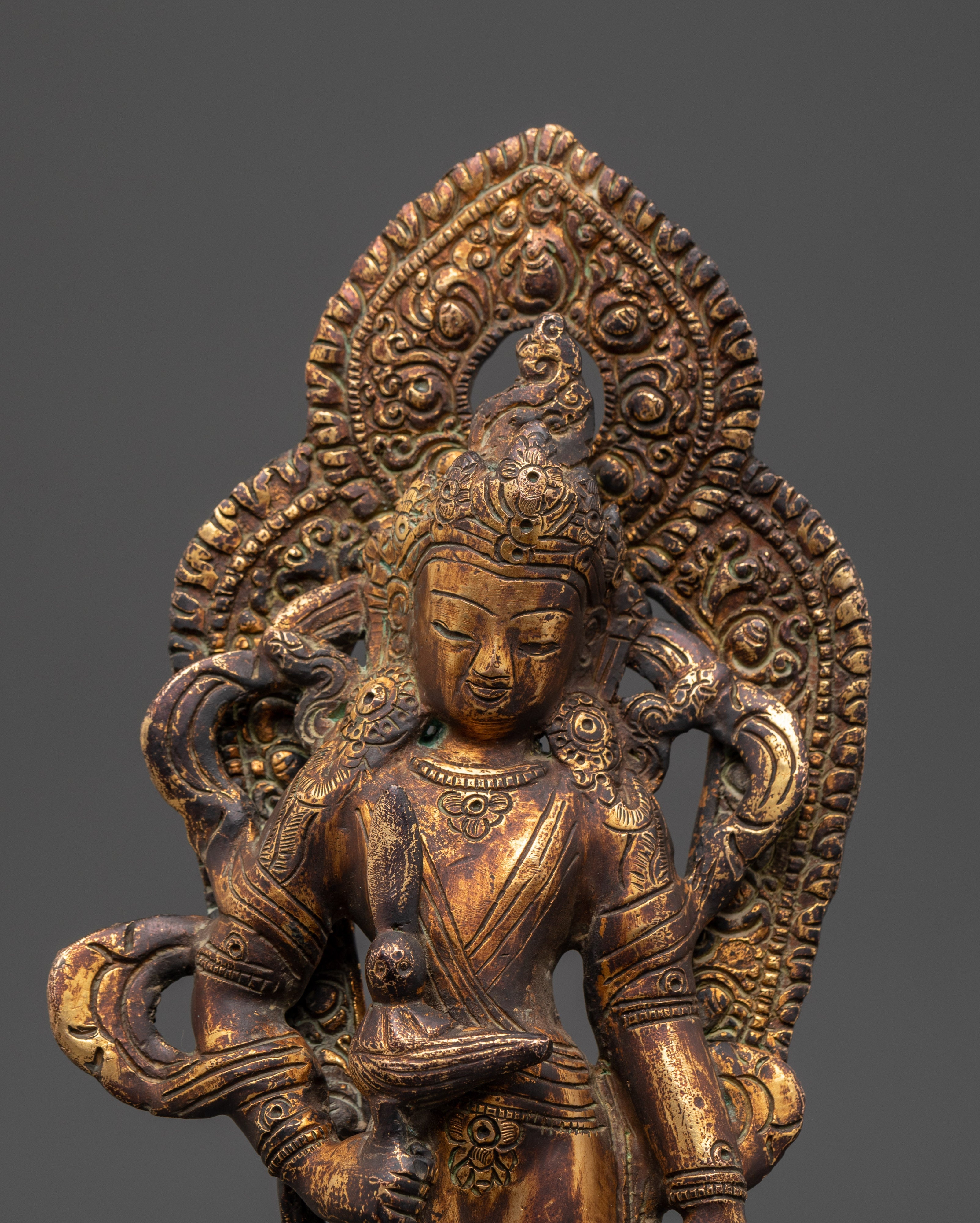 Statue of Standing Lokeshwor | Sacred Altar and Meditation Decor