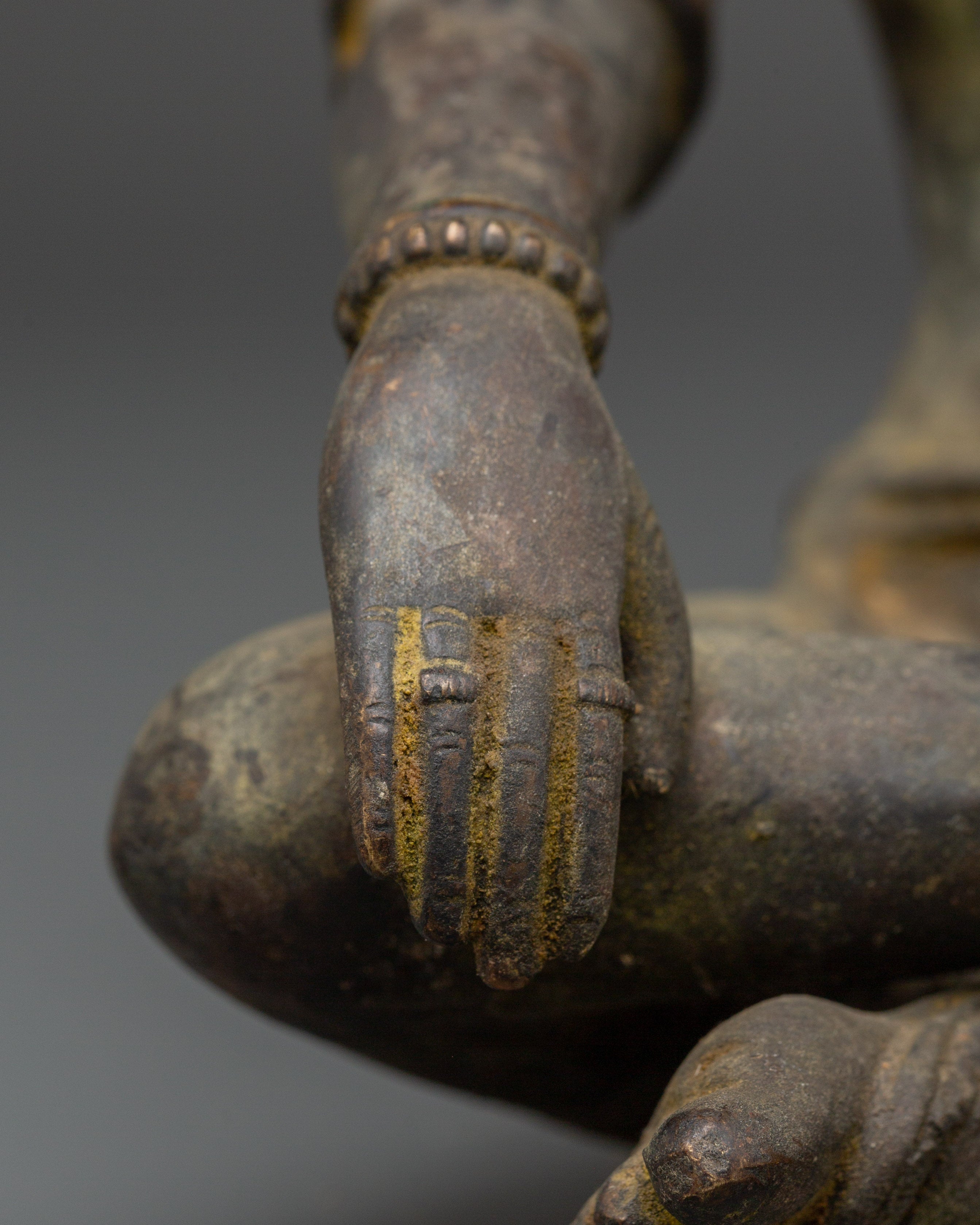 Indra Copper Statue | Antique Finish Statue