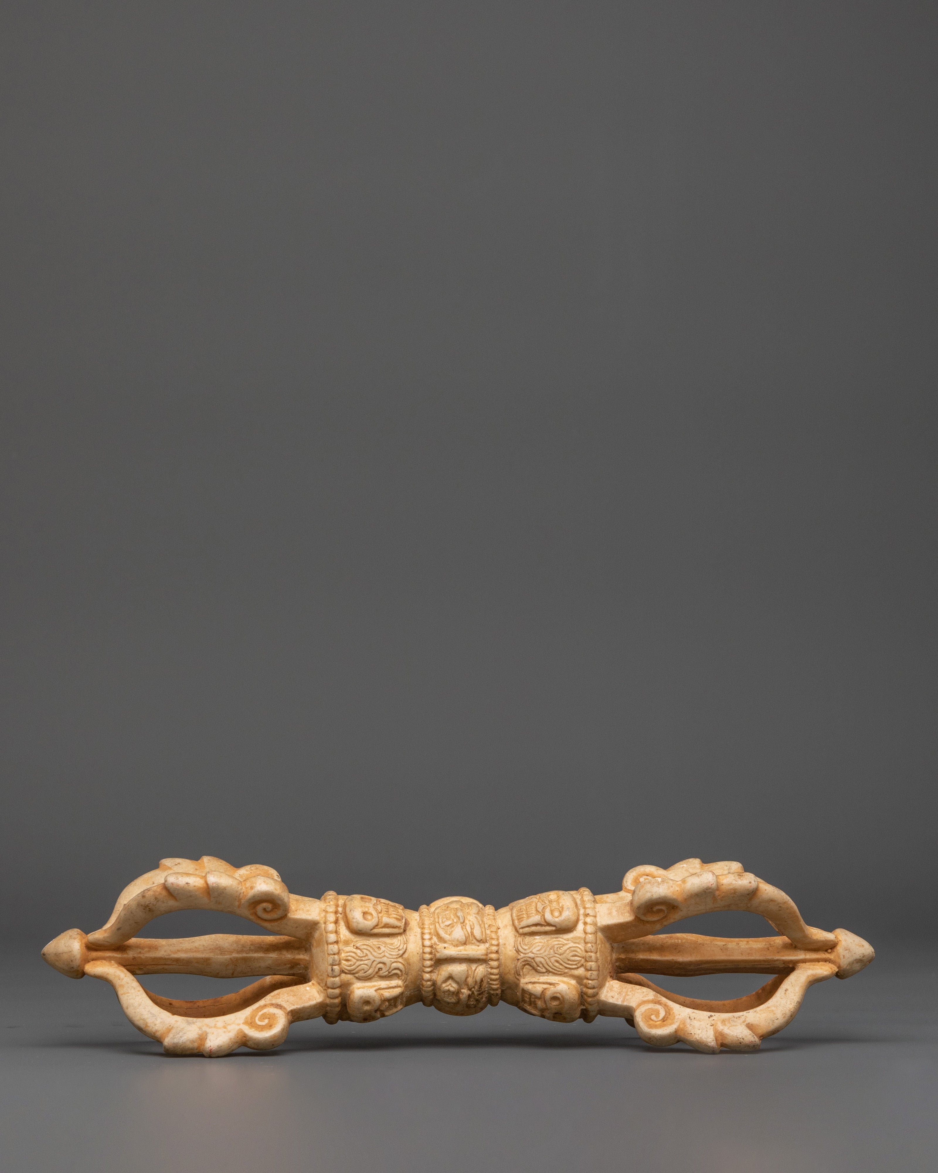 Vajra Ritual Sacred Vajra Ritual Tool | Tibetan Meditation Artifact for Spiritual P