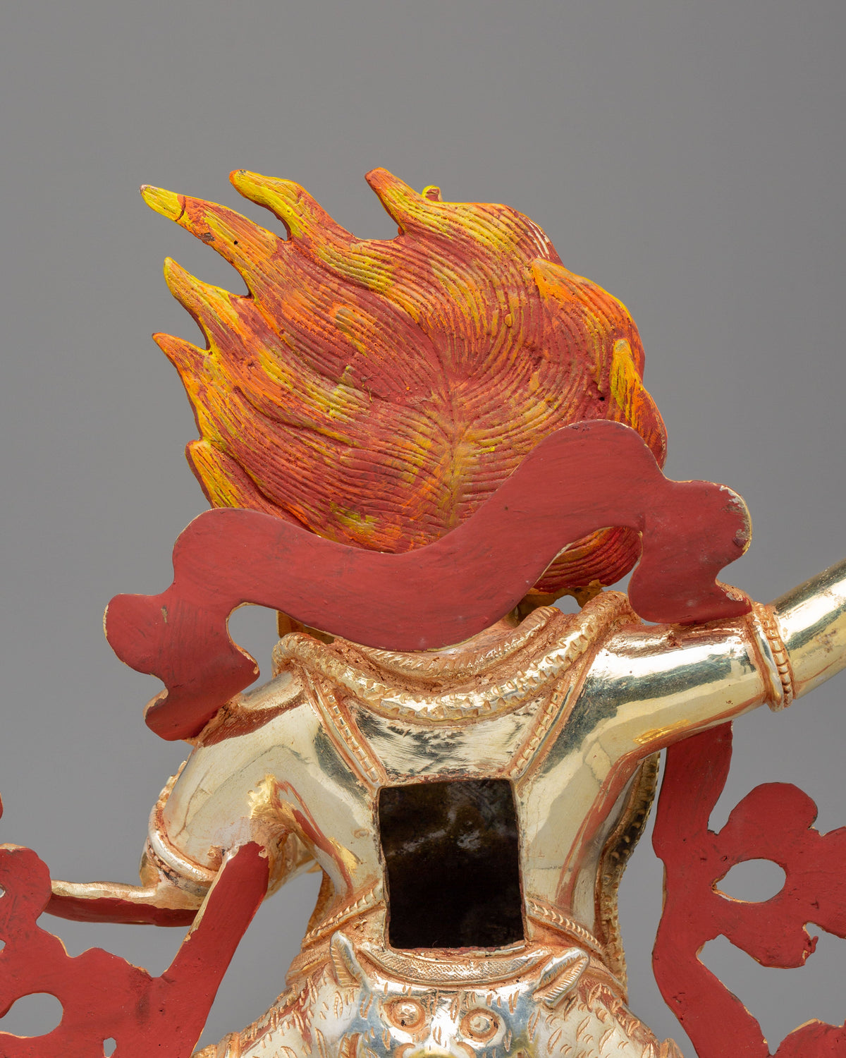 Handcrafted Sacred Vajrapani Statue | Spiritual Protector Art