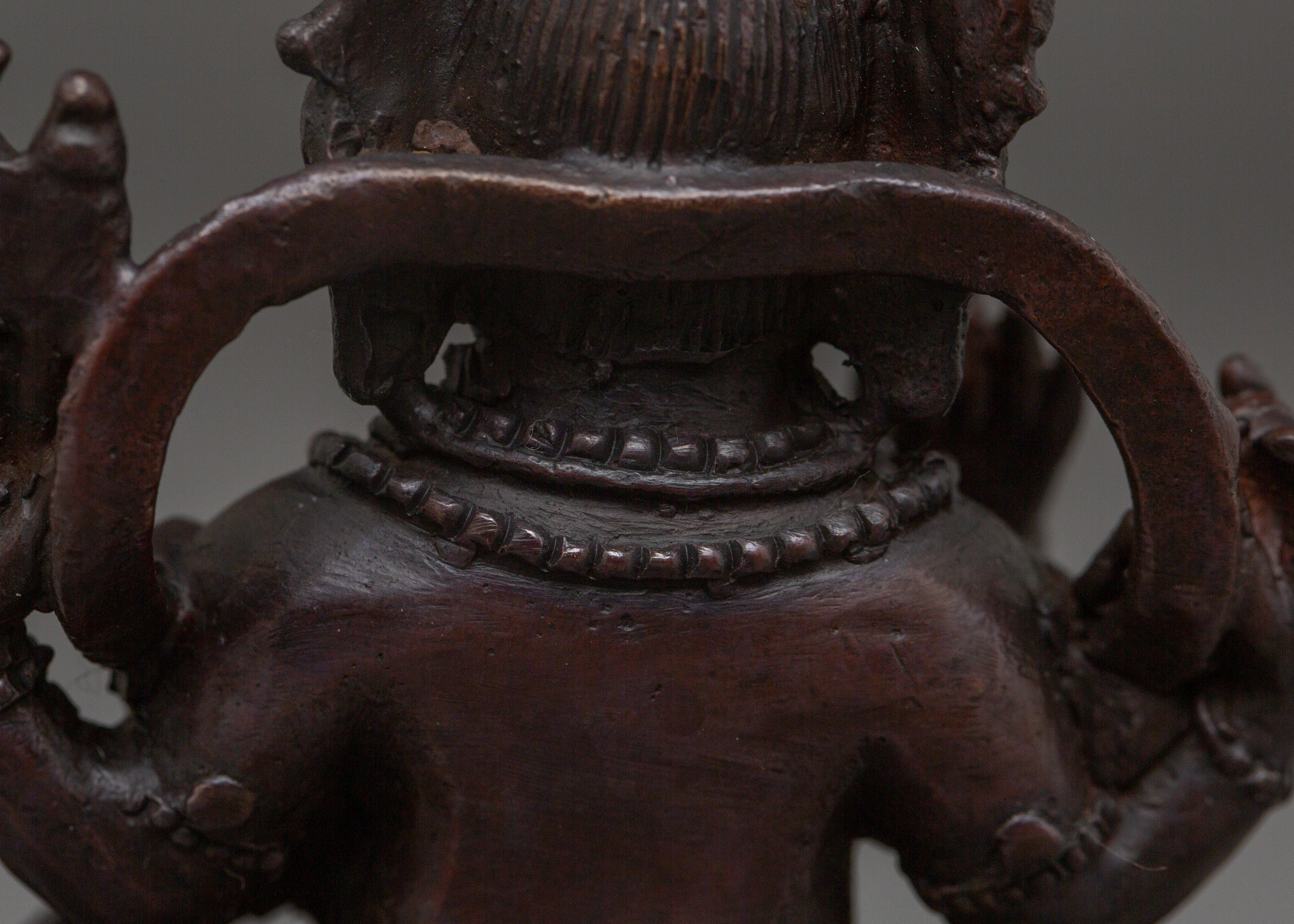Handcrafted Statue of Lord Ganesha | Oxidized Copper Ganesh Idol