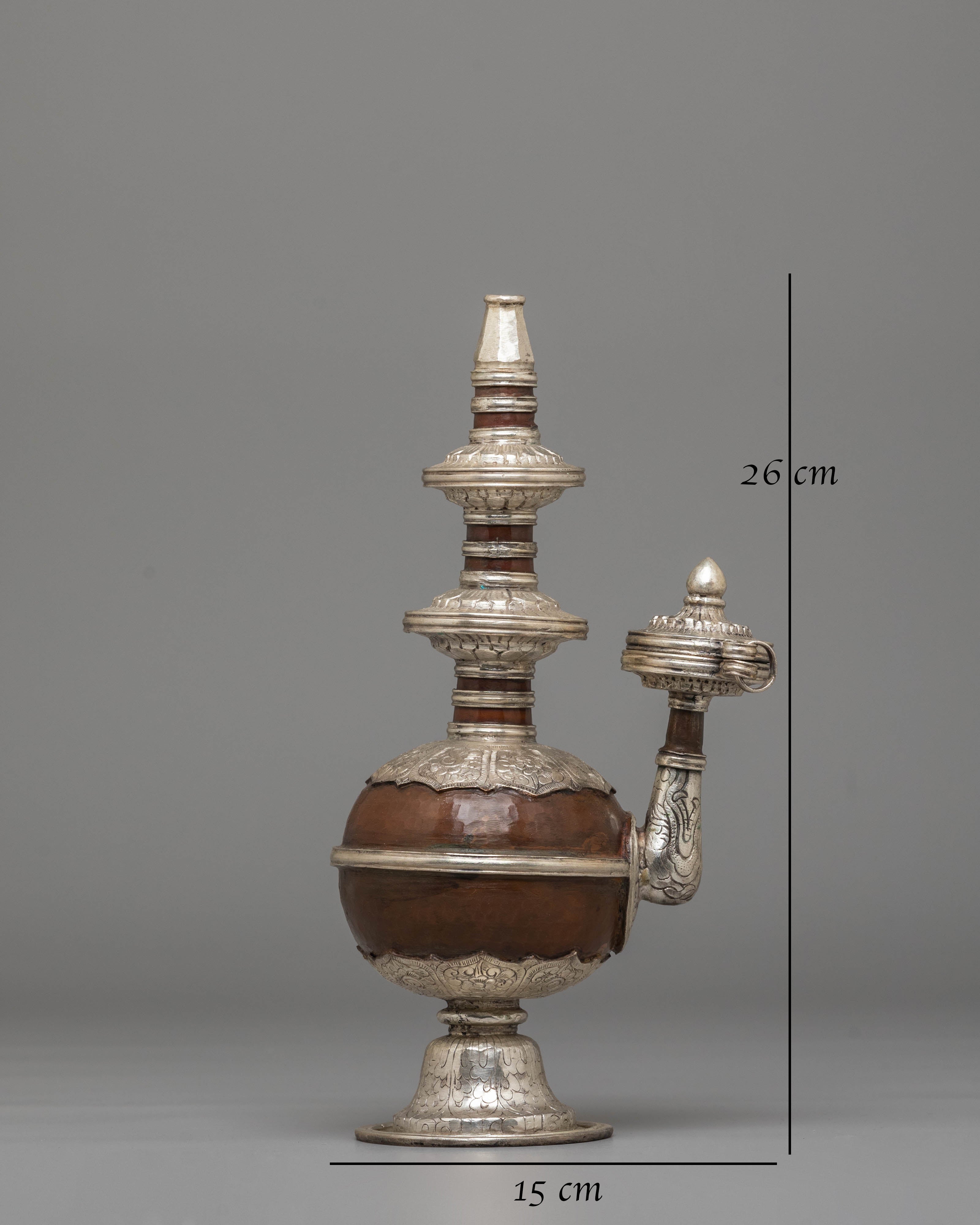 Handcrafted Buddhist Tea Pot Art | Tibetan Ritual Teapot