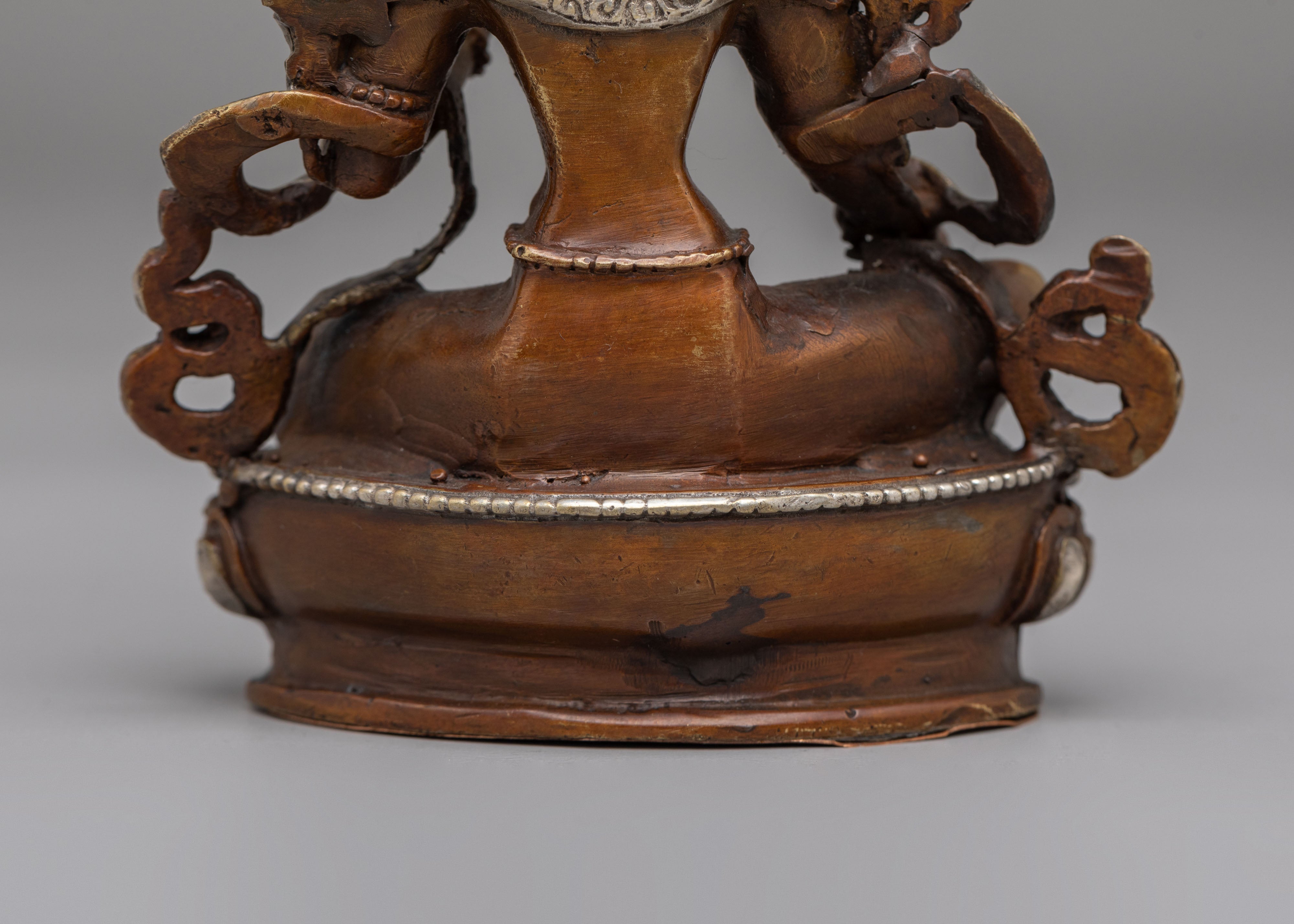 Spiritual Green Tara Deity Statue | Traditional Buddhist Artwork