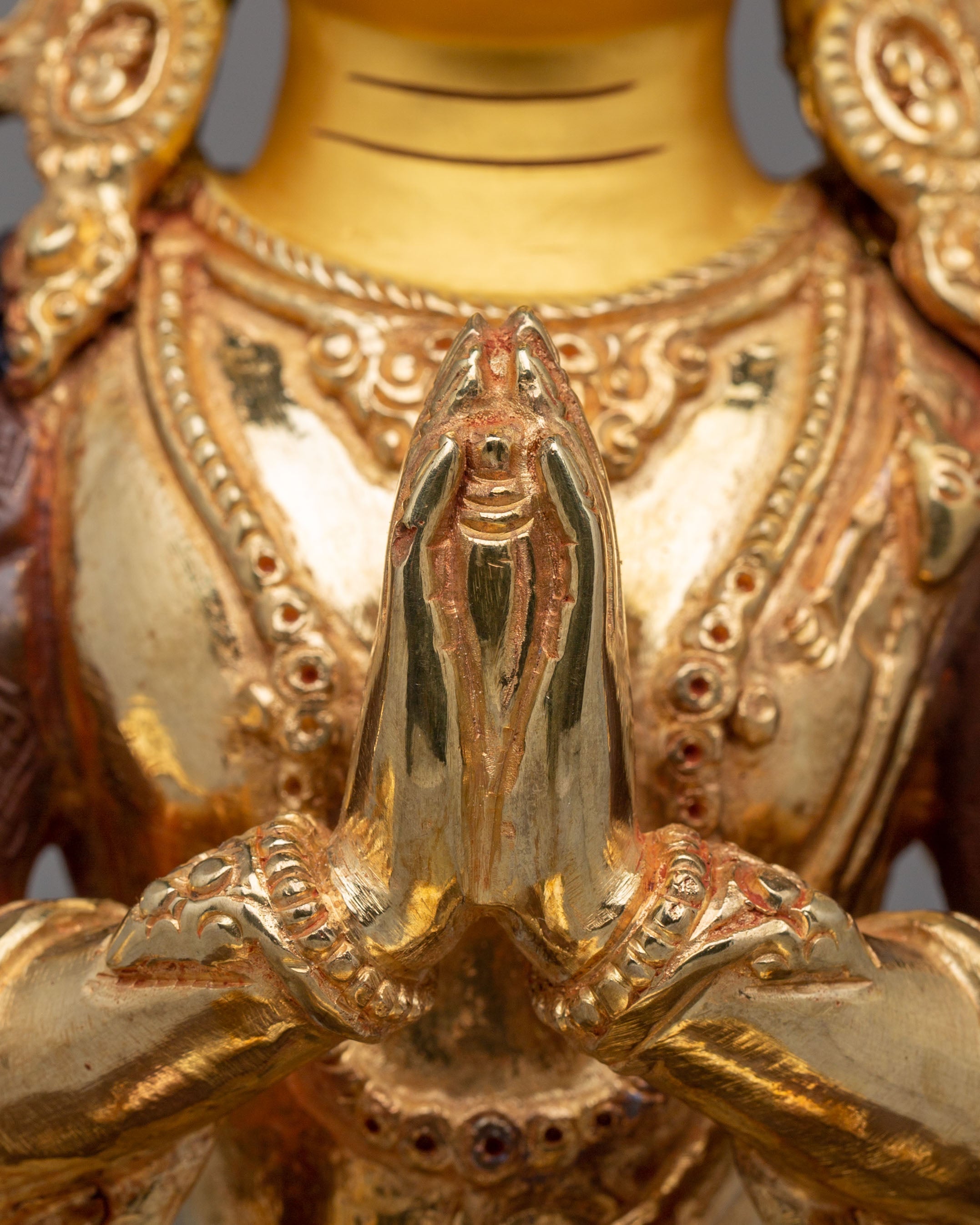 Sacred Avalokiteshvara Bodhisattva Statue | Handcrafted Tibetan Art