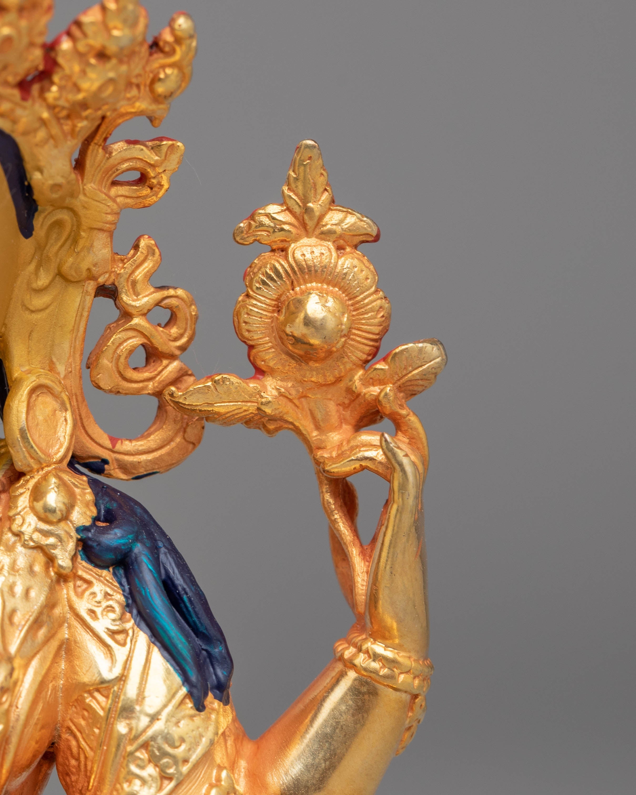 Buddhist Chenrezig Compassion Statue | Tibetan Avalokiteshvara Deity