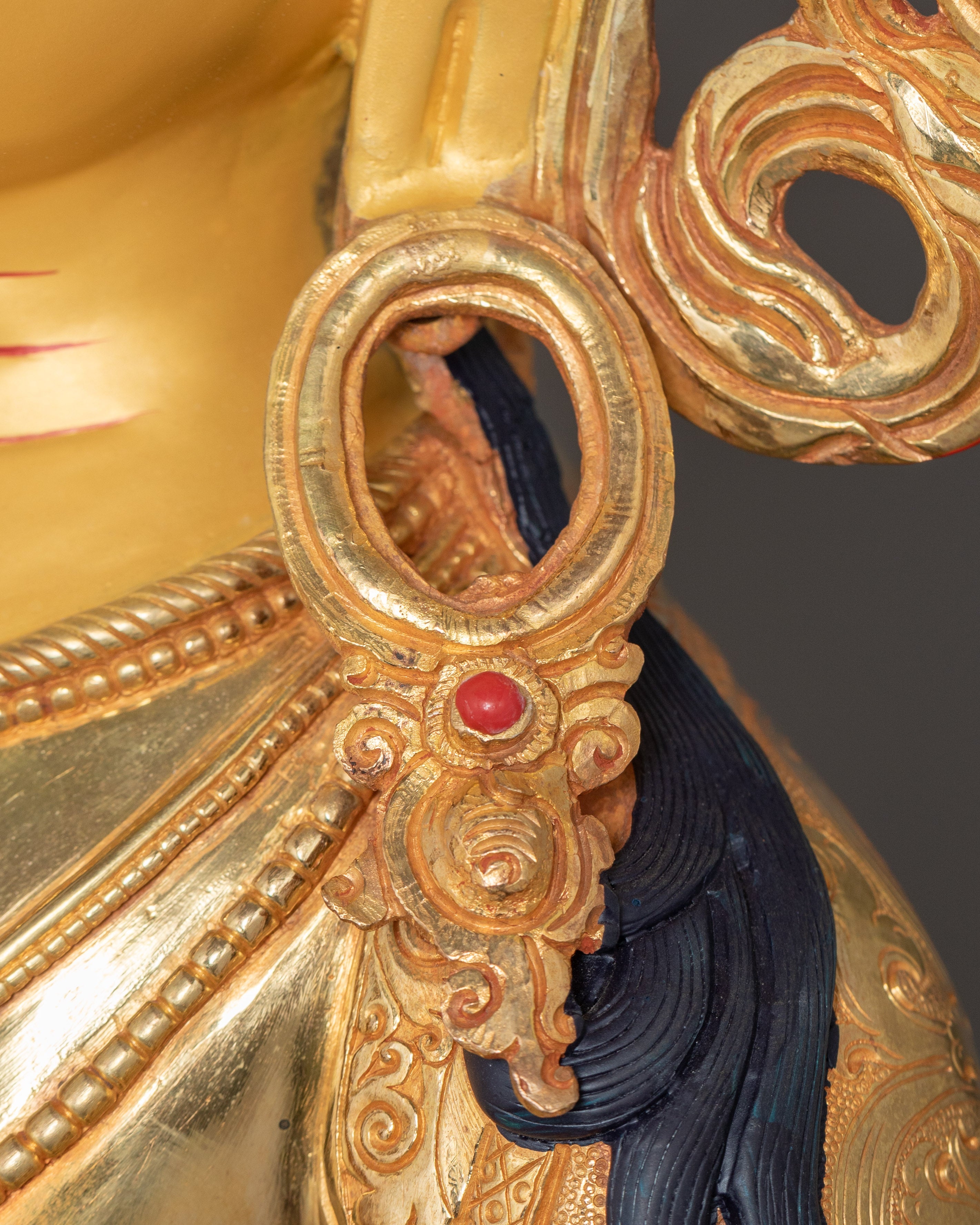 Tantric Buddhist Being Vajrasattva's Figurine | Tibetan Buddhist Deity Dorje Sempa