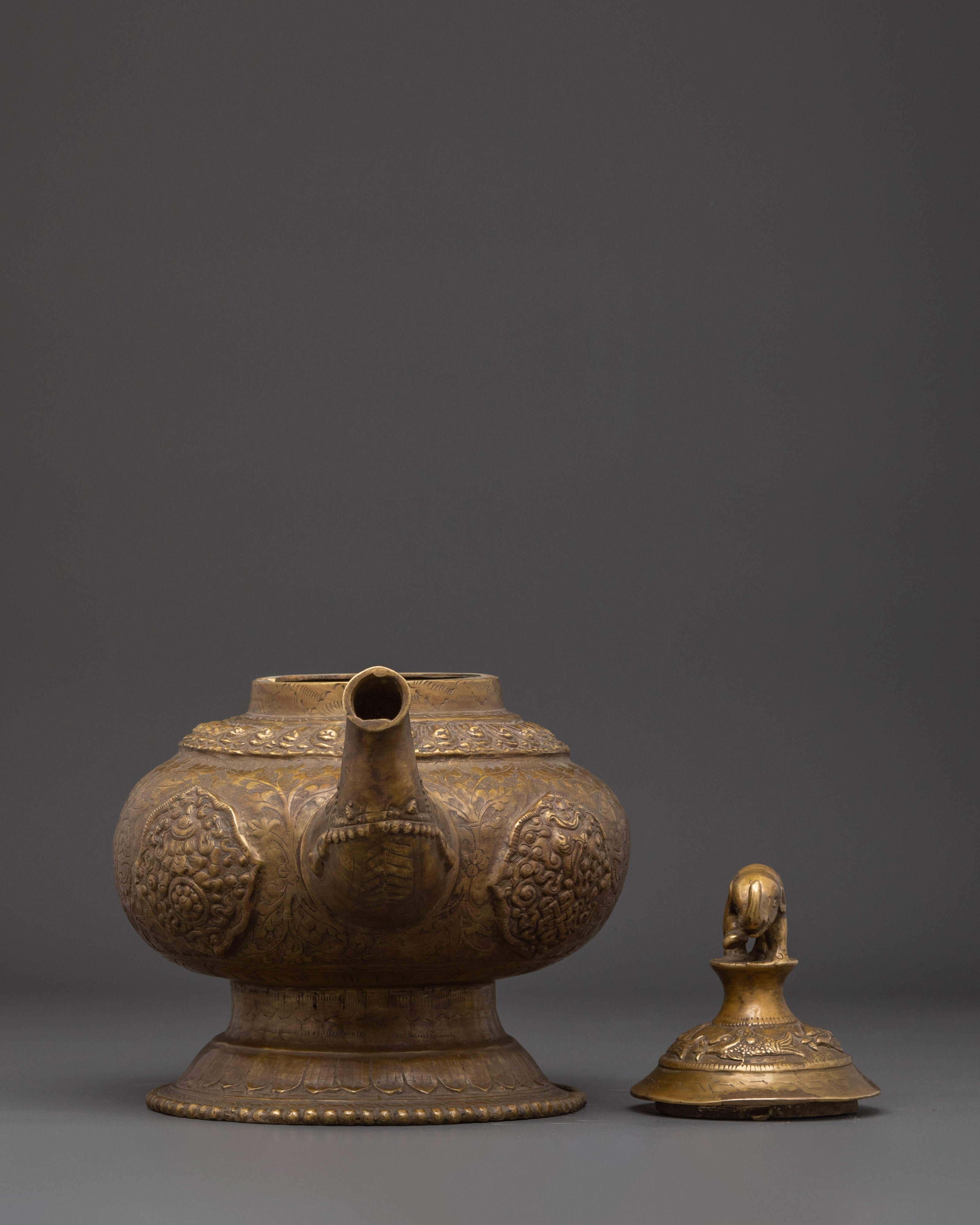 Traditional Tibetan Teapot | Tibetan Spiritual and Cultural Artifact