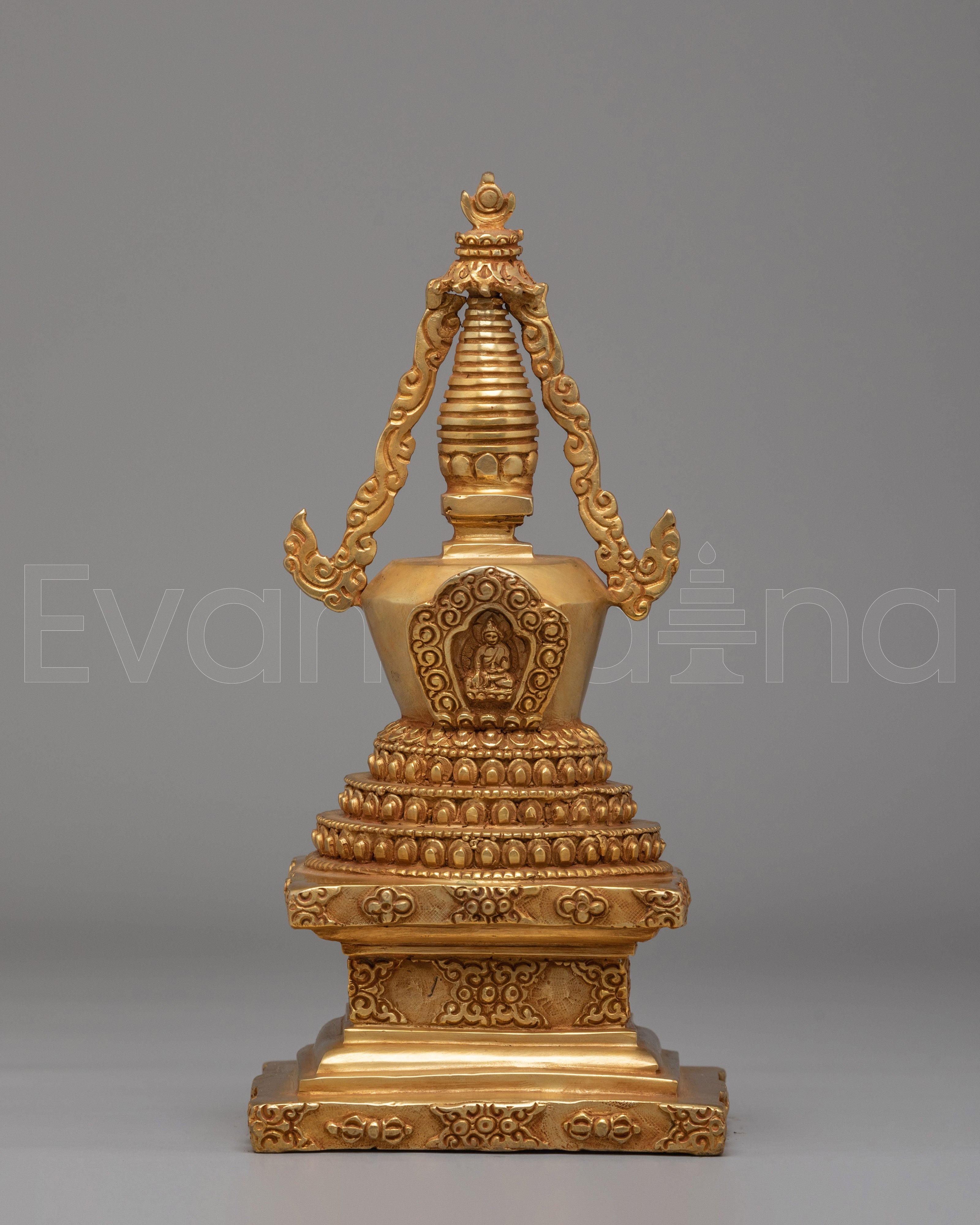 Handmade Tibetan Stupa for Rituals 