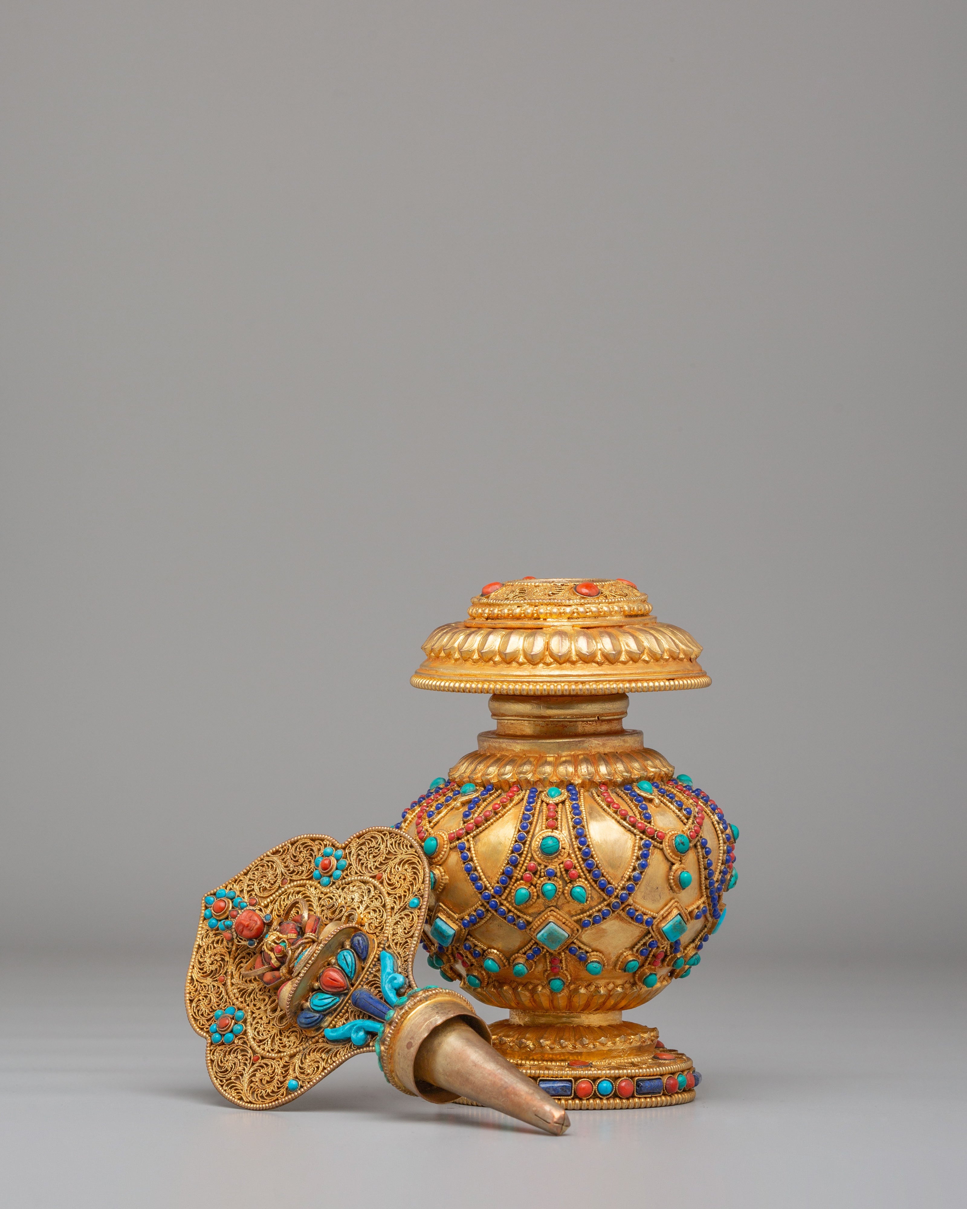 Sacred Amitayus Bhumba | Tibetan Ritual Water Pot