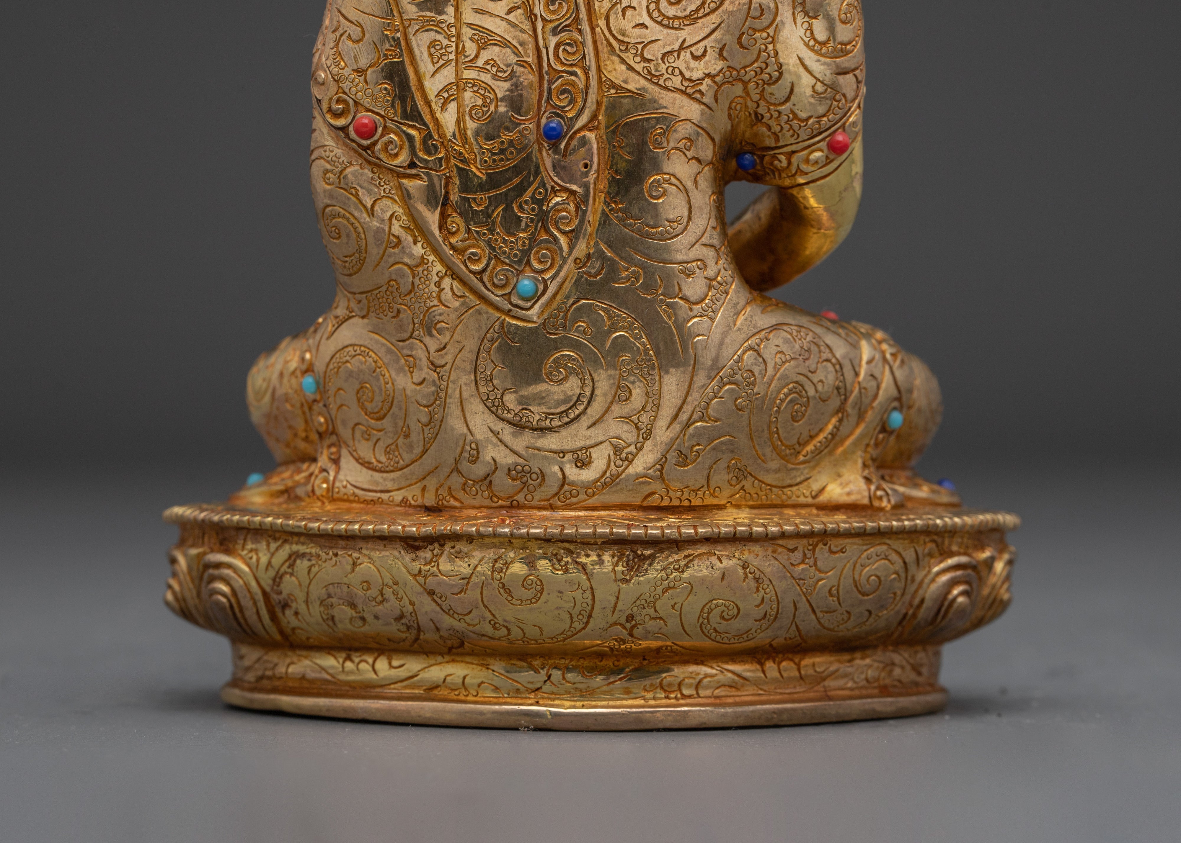 Golden Three Buddha Statue Set | Symbol of Peace and Enlightenment
