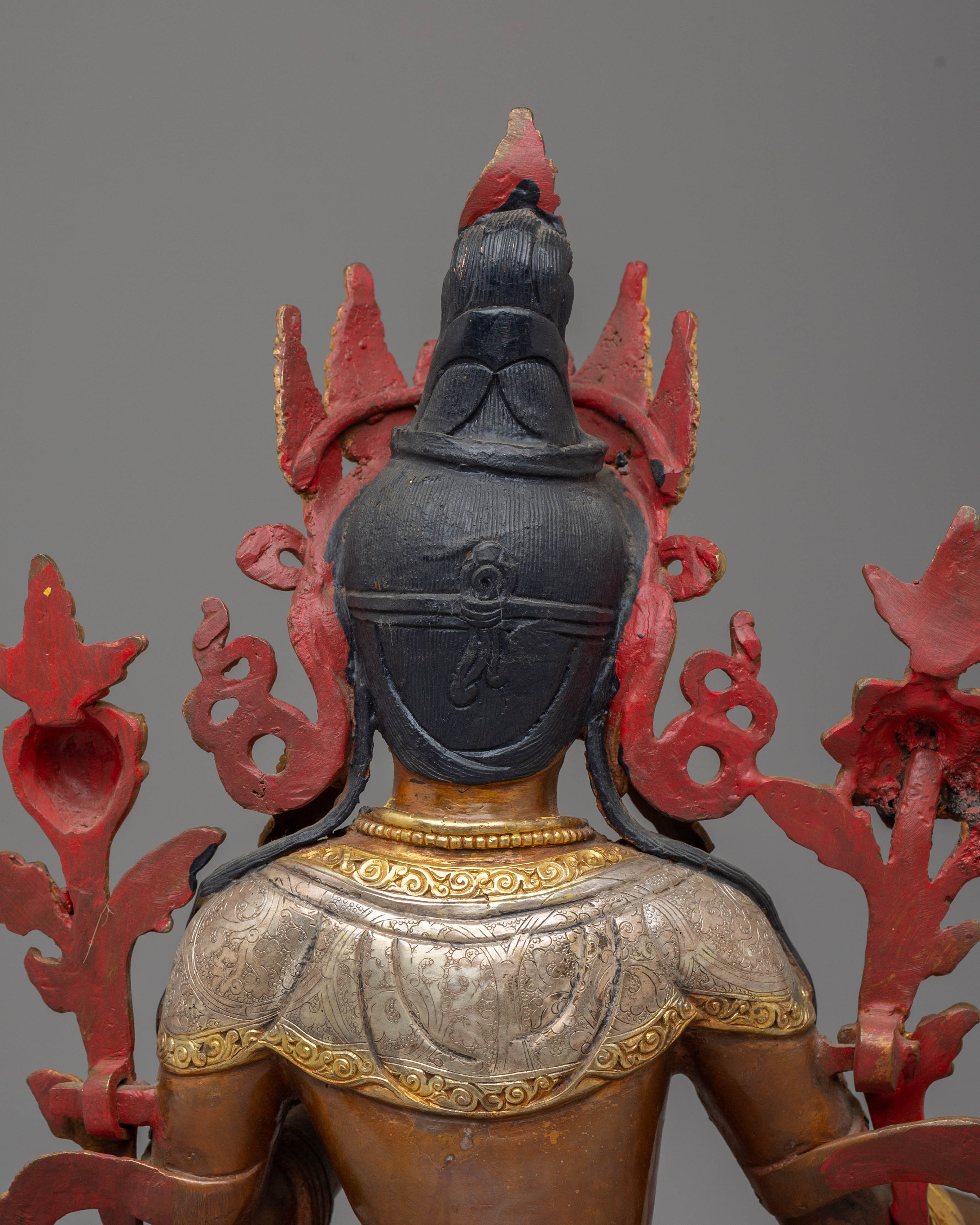 Enlightened Compassion Green Tara Statue | Green Tara Statue for Altar