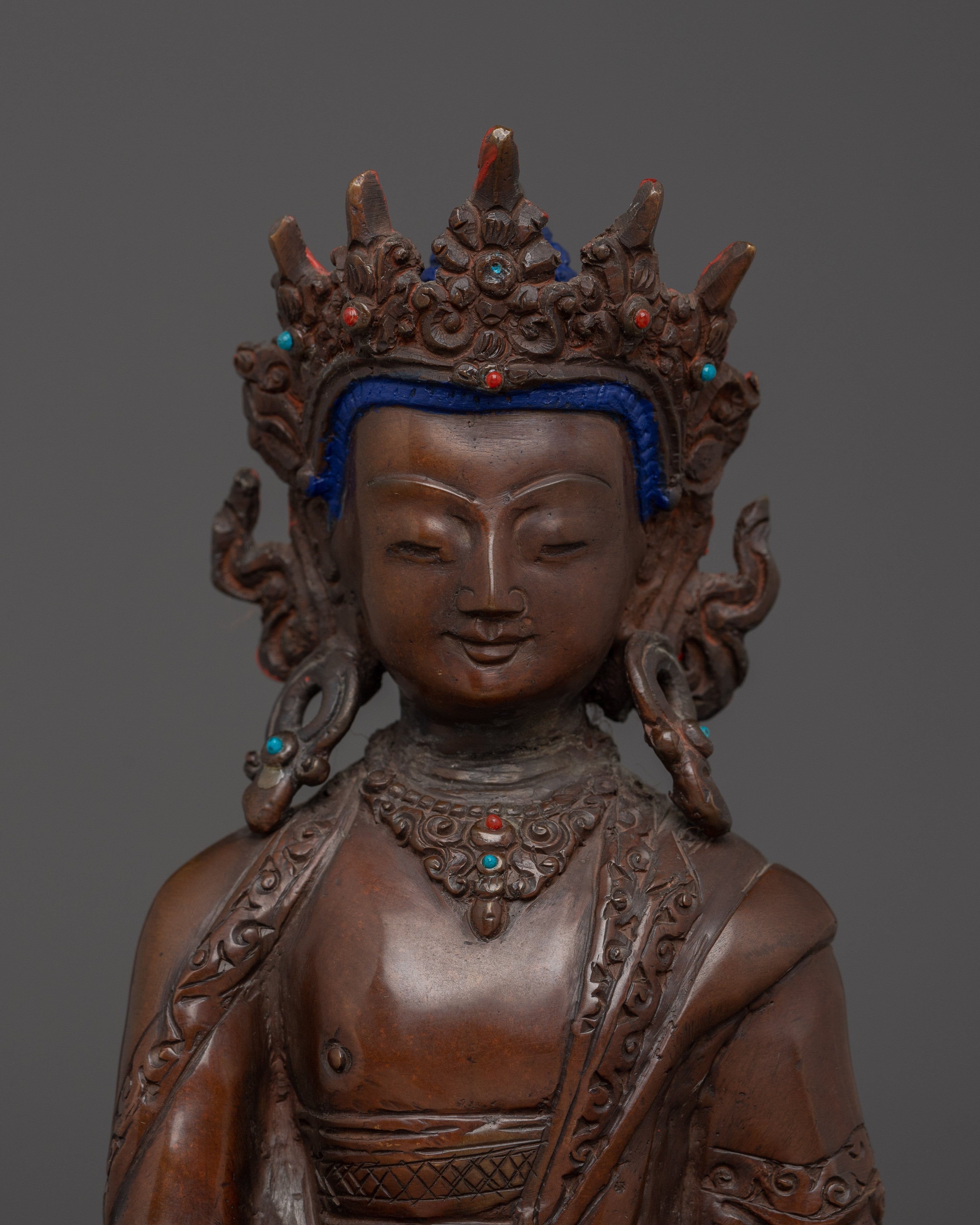Statue of Crown Shakyamuni Buddha | Historical Buddha