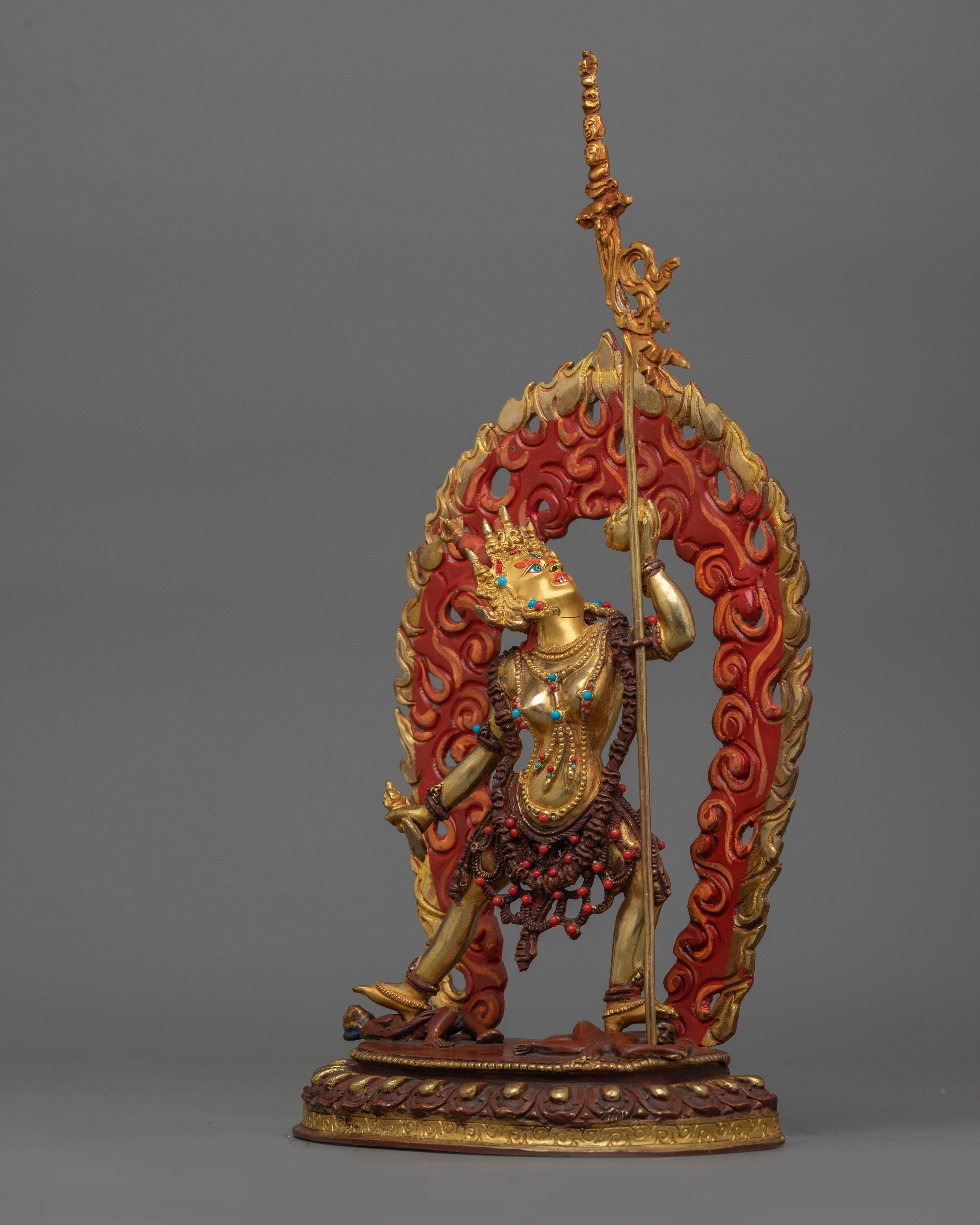 Female Buddha Tantric Deity Vajrayogini Statue | The Powerful Divine Red Dakini