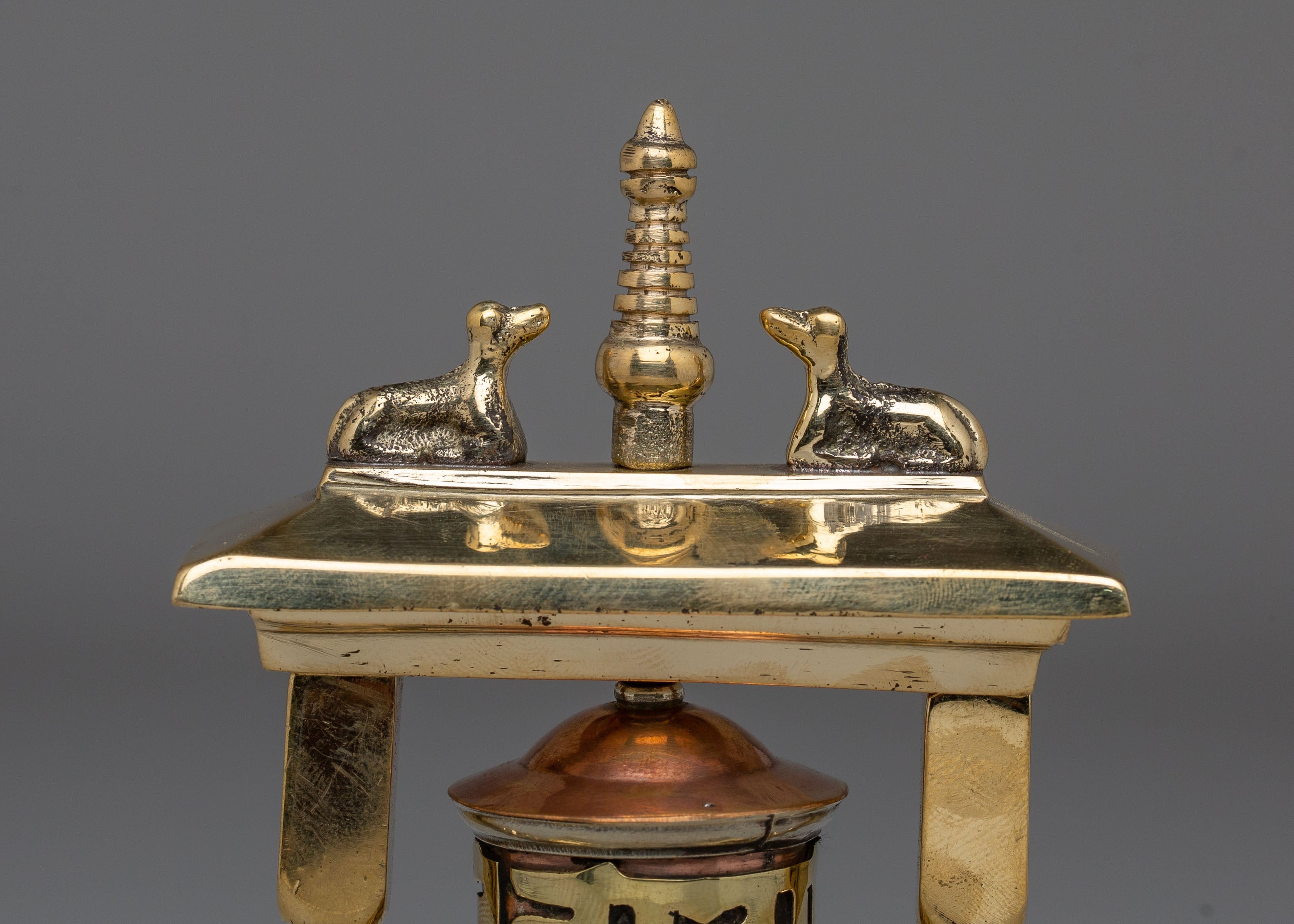 Scared Tibetan Prayer Wheel | Handcrafted Spiritual Tool for Meditation