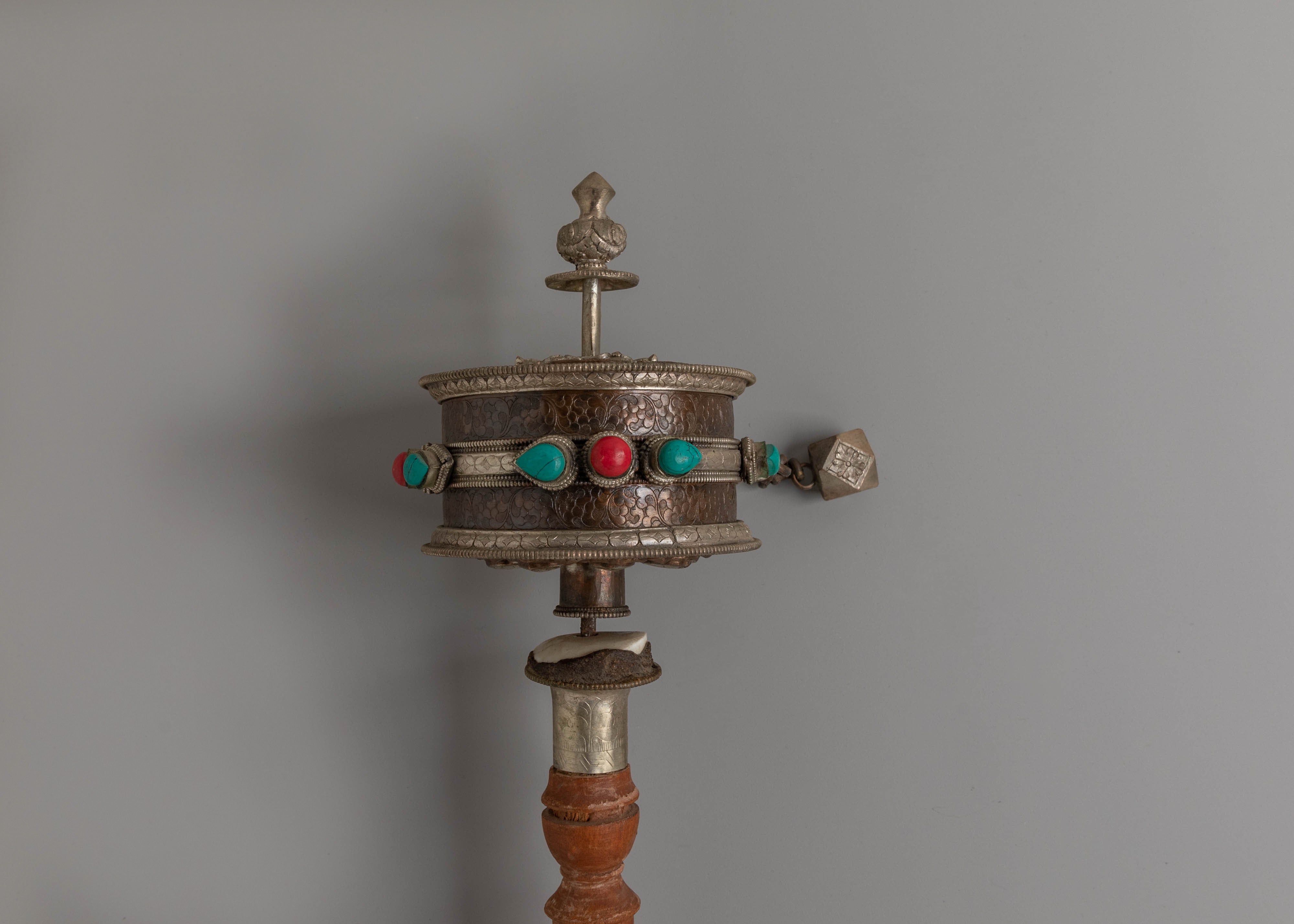 Prayer Wheel for Ritual Use | Path to Peace & Positivity