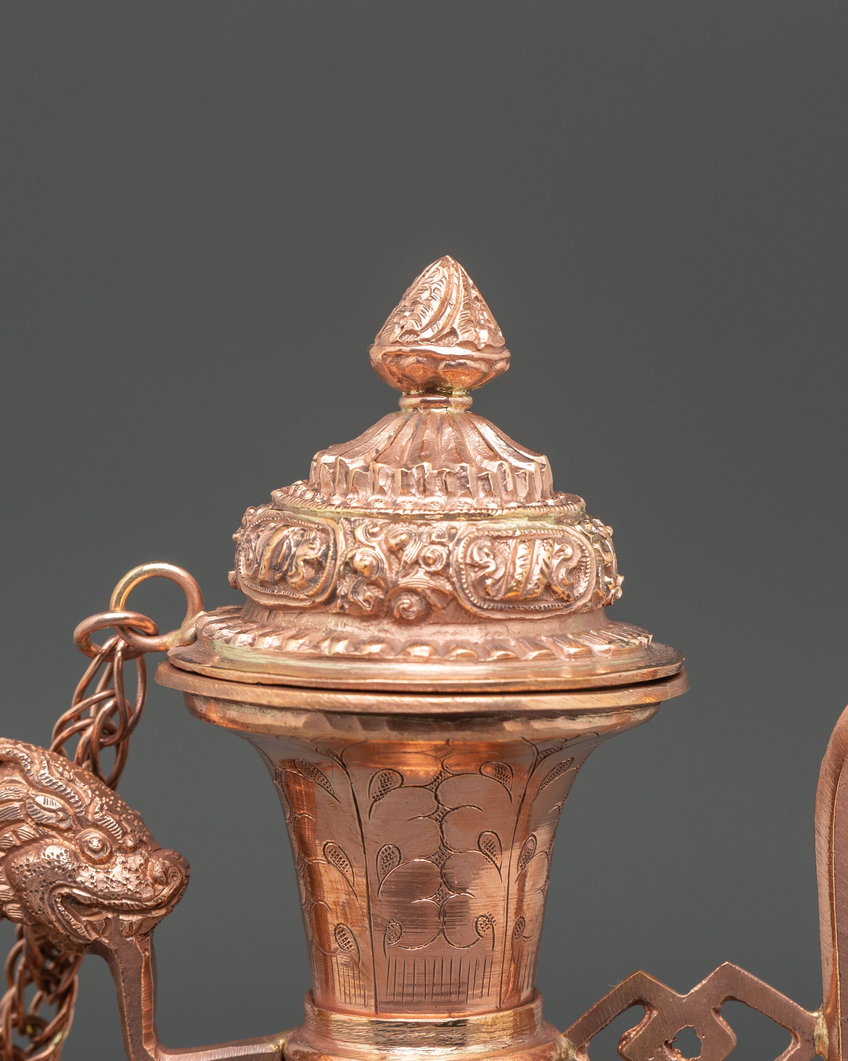 Handmade Copper Bhumba | Tibetan Buddhist Ritual Vase