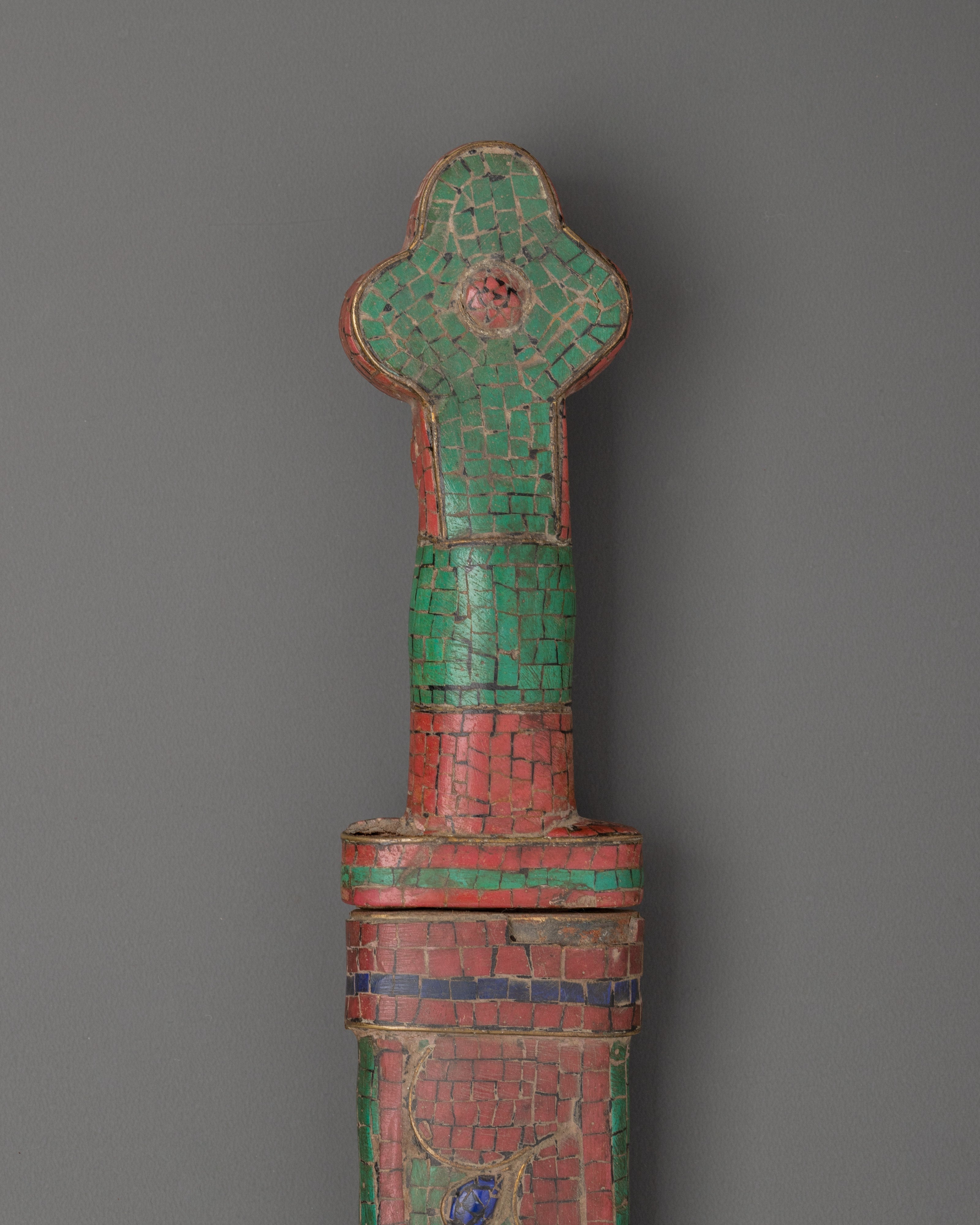 Sword A Ritual Dagger | Tibetan Ceremonial Weapon – Enlightenment Thangka