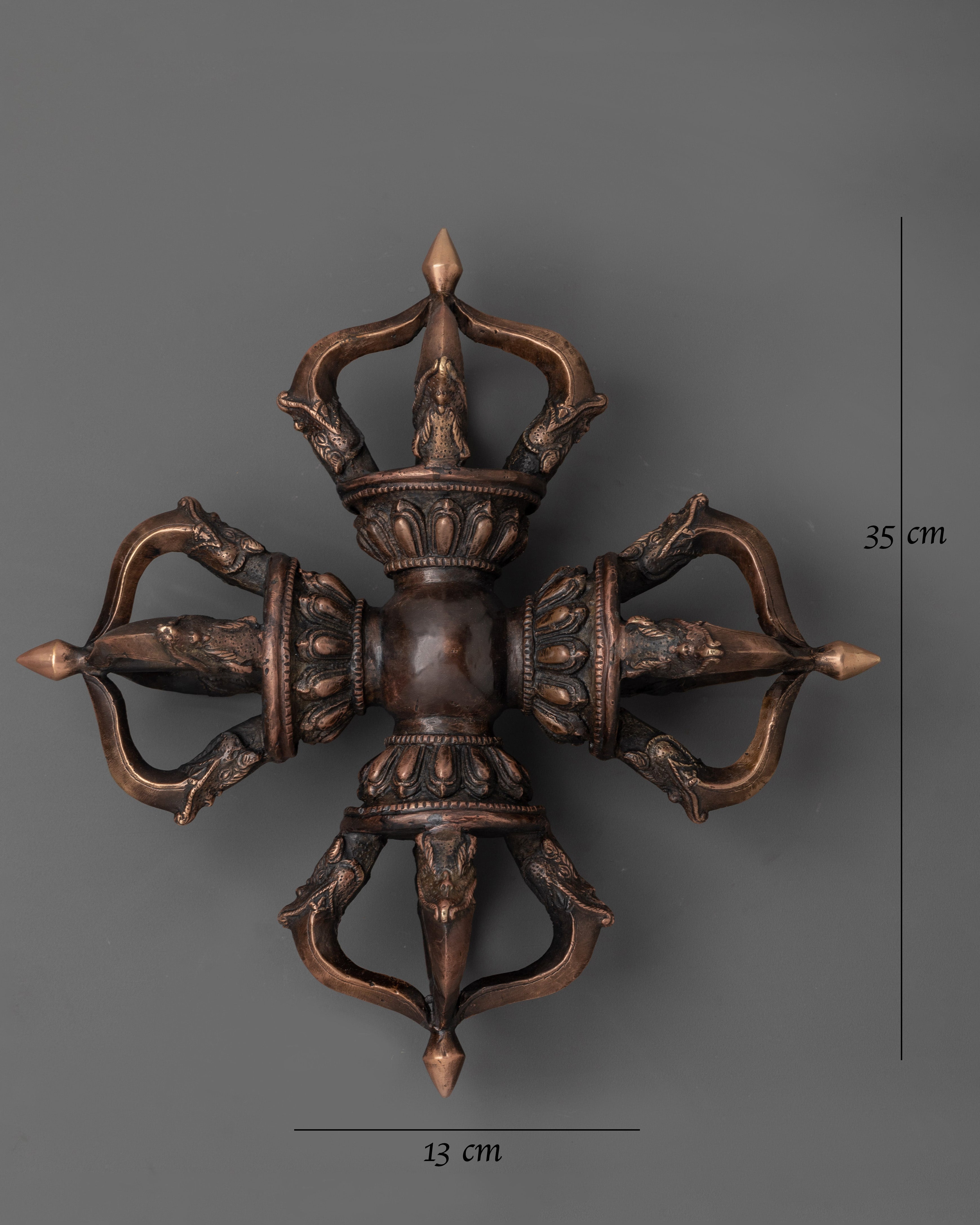 Vishwo Vajra Buddhist Sacred Tool | Symbol of Indestructibility and Power