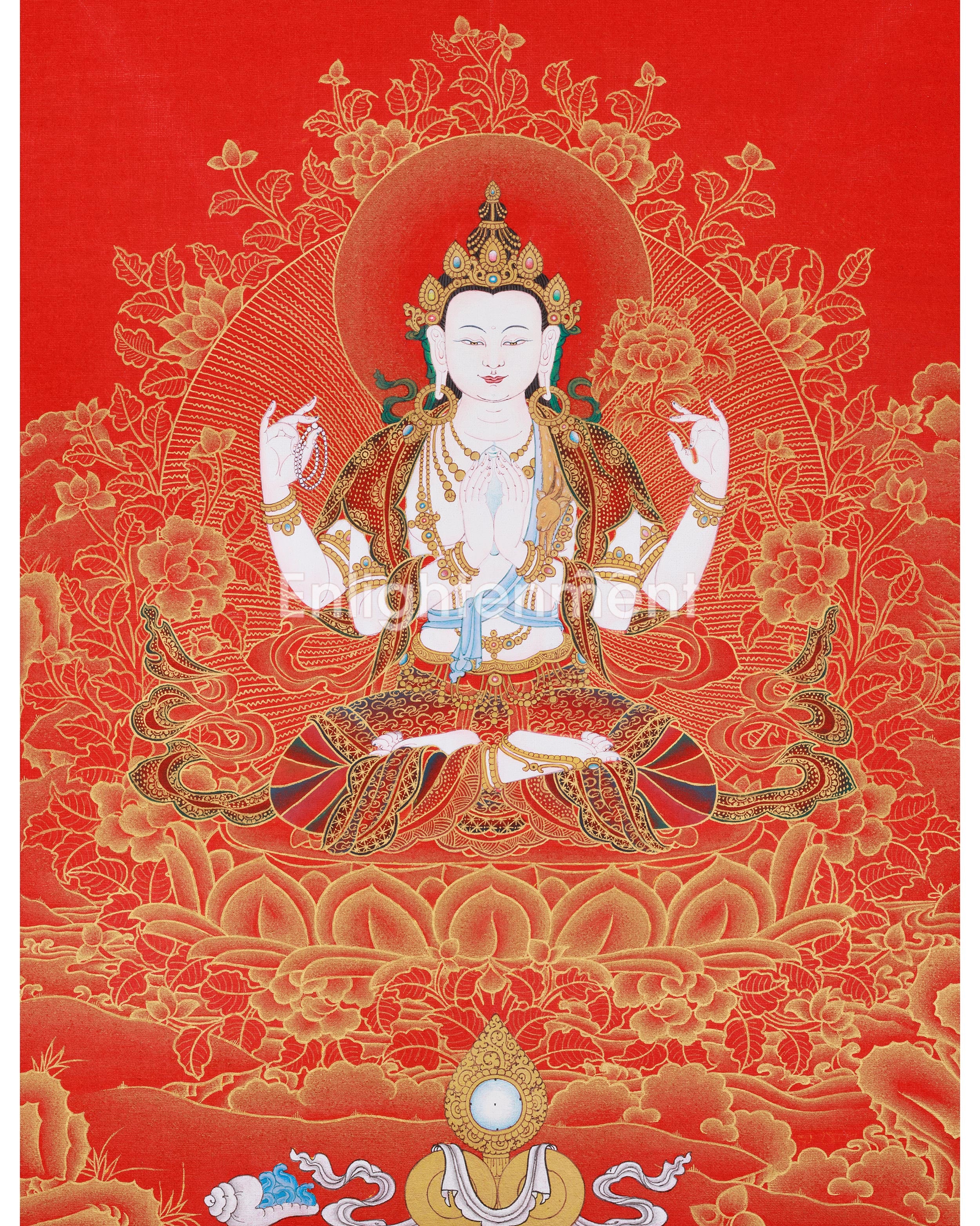 4-arms-chenrezig-thangka