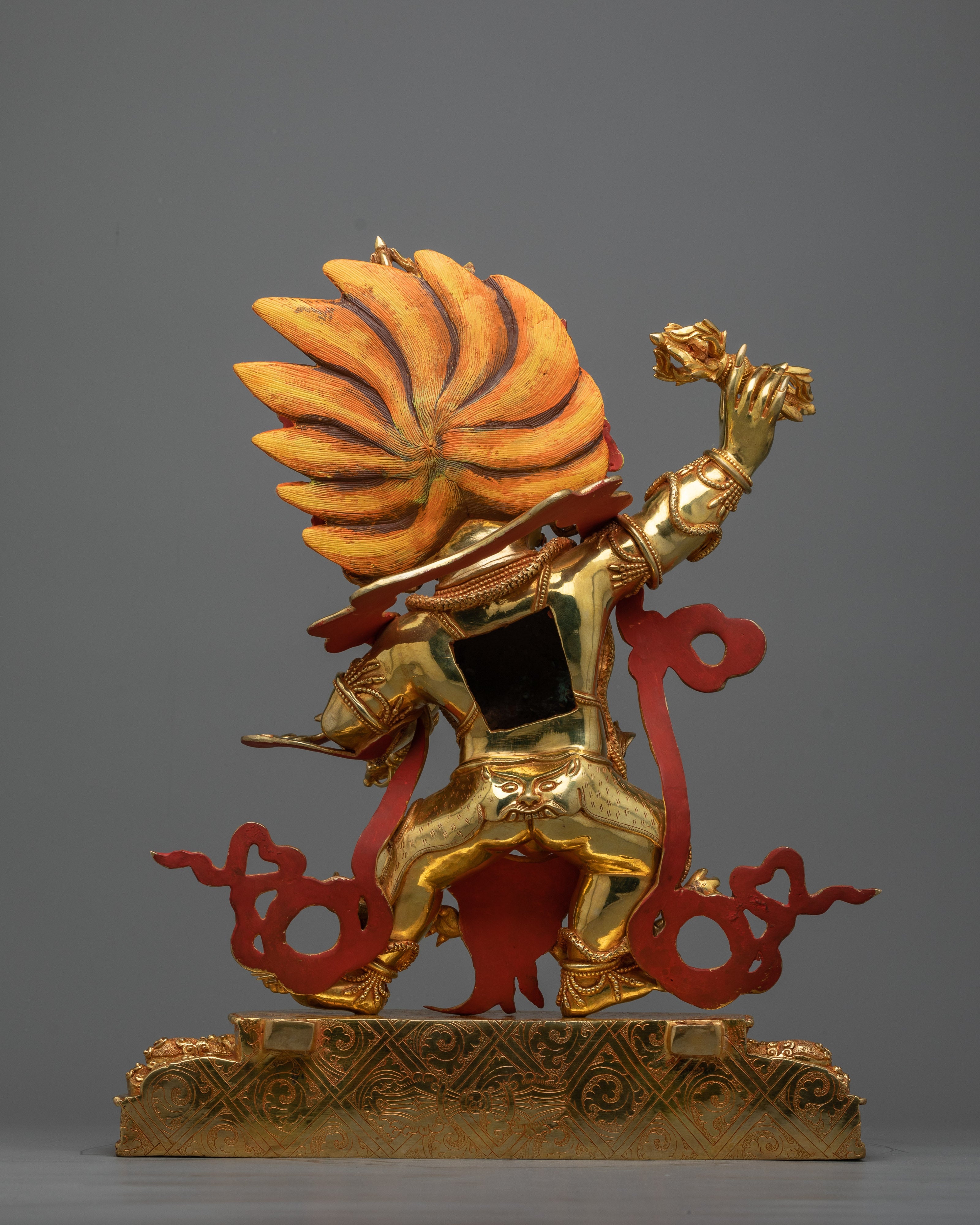 Divine Chana Dorji Buddha Statue | Vajrapani Unleash Divine Majesty