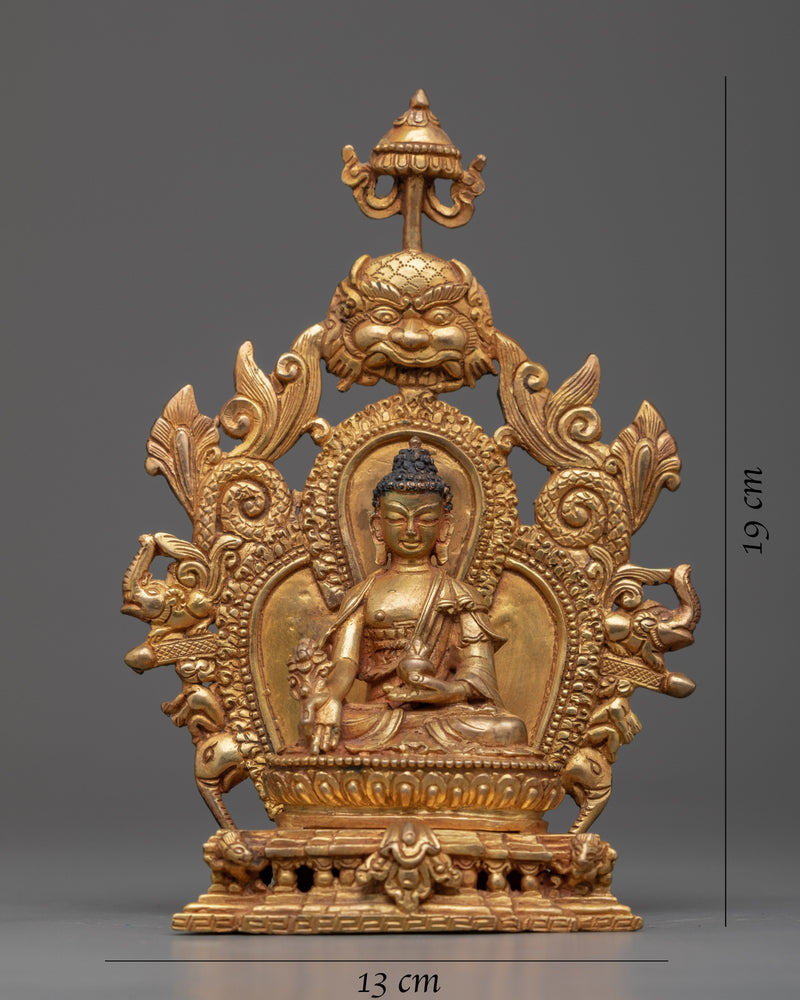 Three Buddha Statues Set | Medicine Buddha, Shakyamuni Buddha, Amitabha Buddha