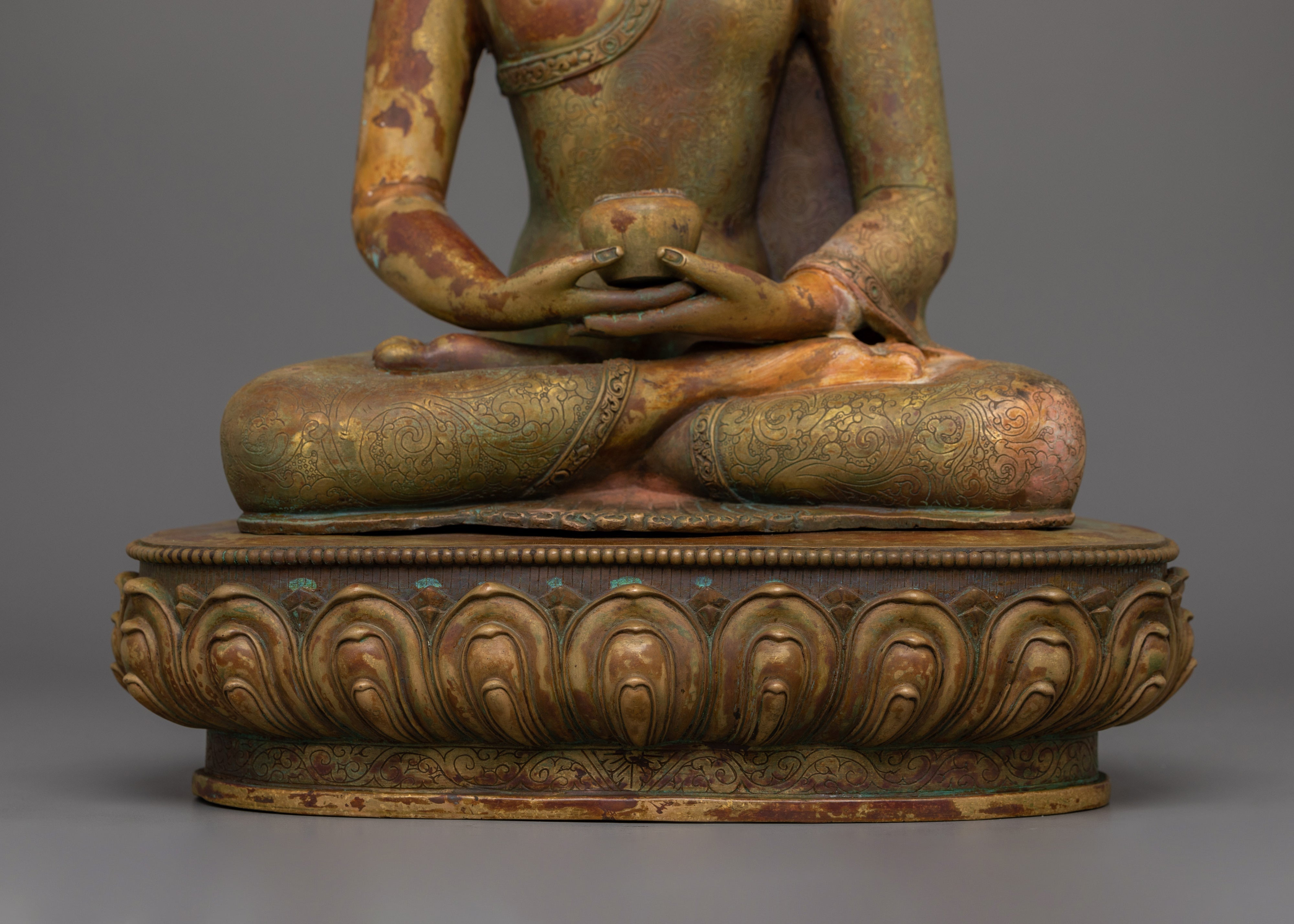 Handmade Statue of Amitabha Buddha Infinite Light | The Buddha of Immeasurable Life